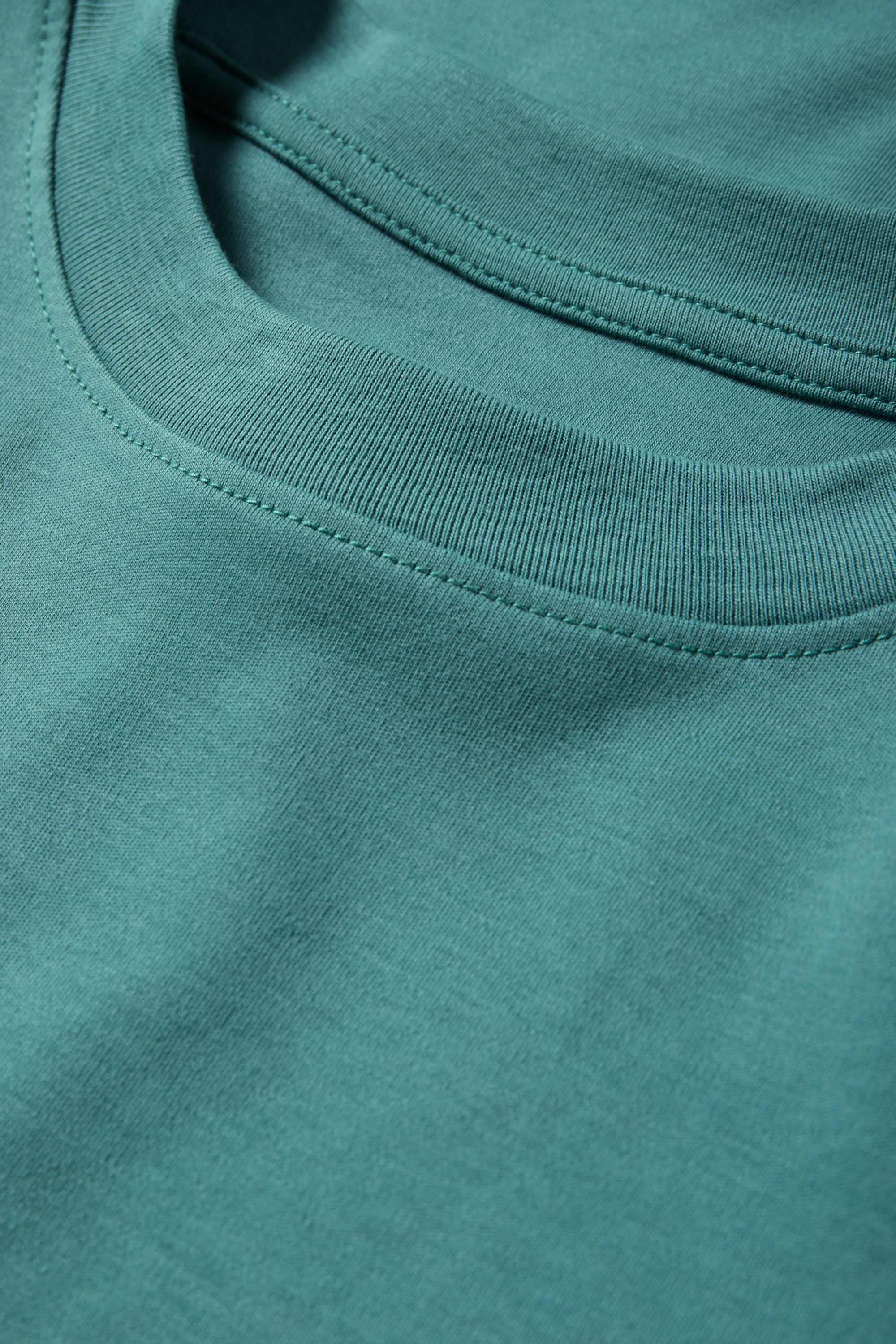 T-shirt - slim fit turquoise