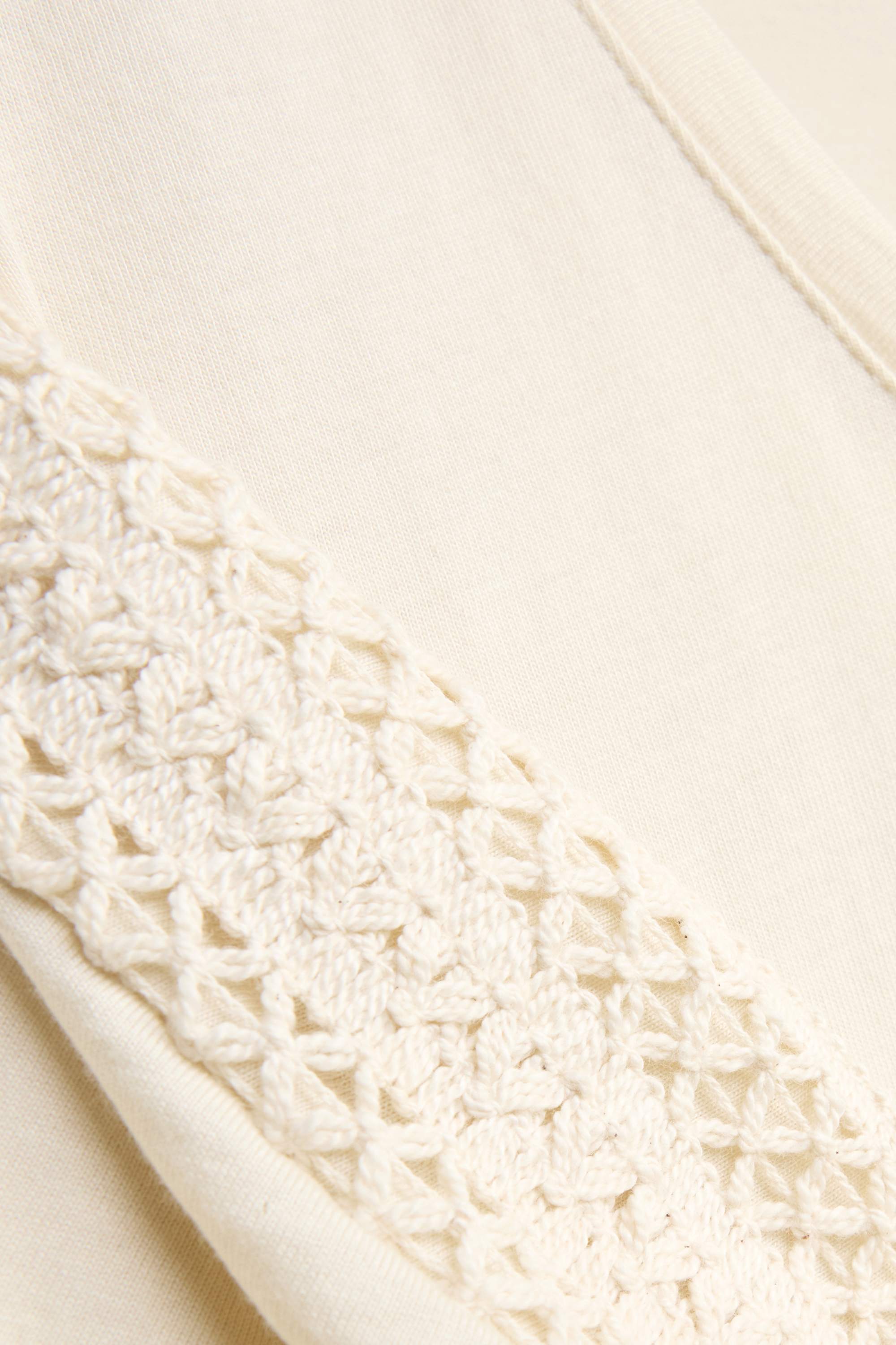 T-shirt creme