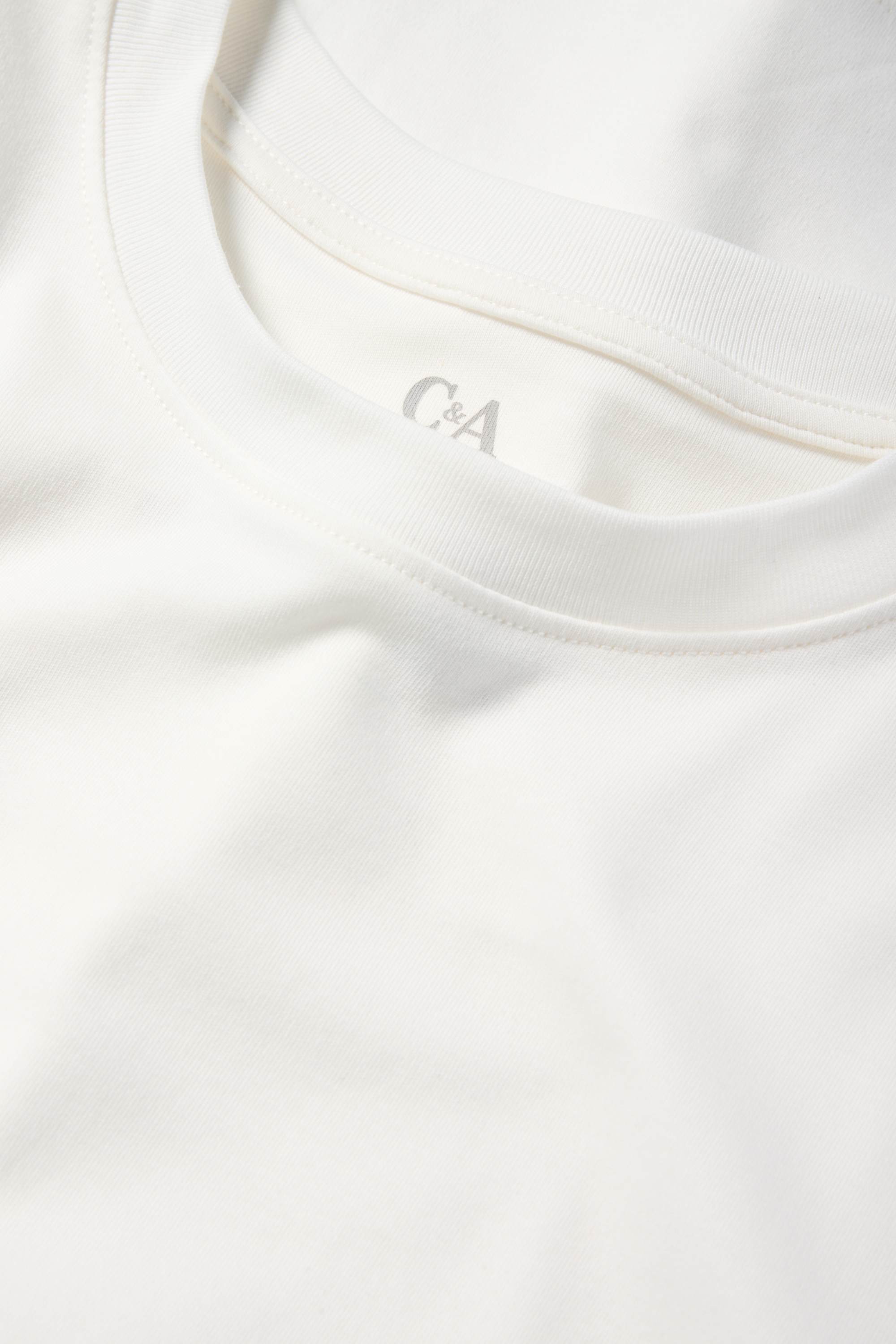 T-shirt - slim fit white