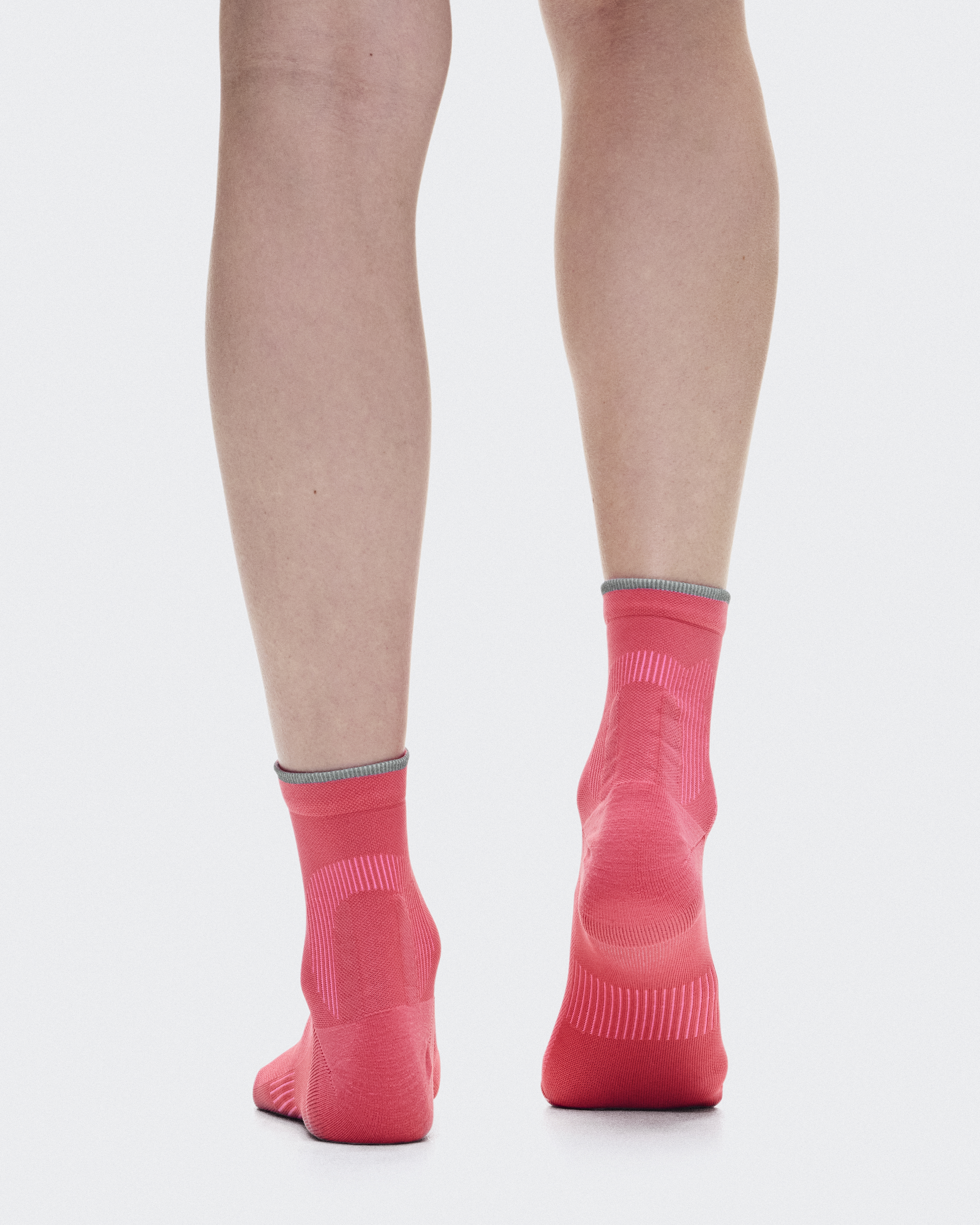 Elite Run Sock Mid - Camellia | Azalea
