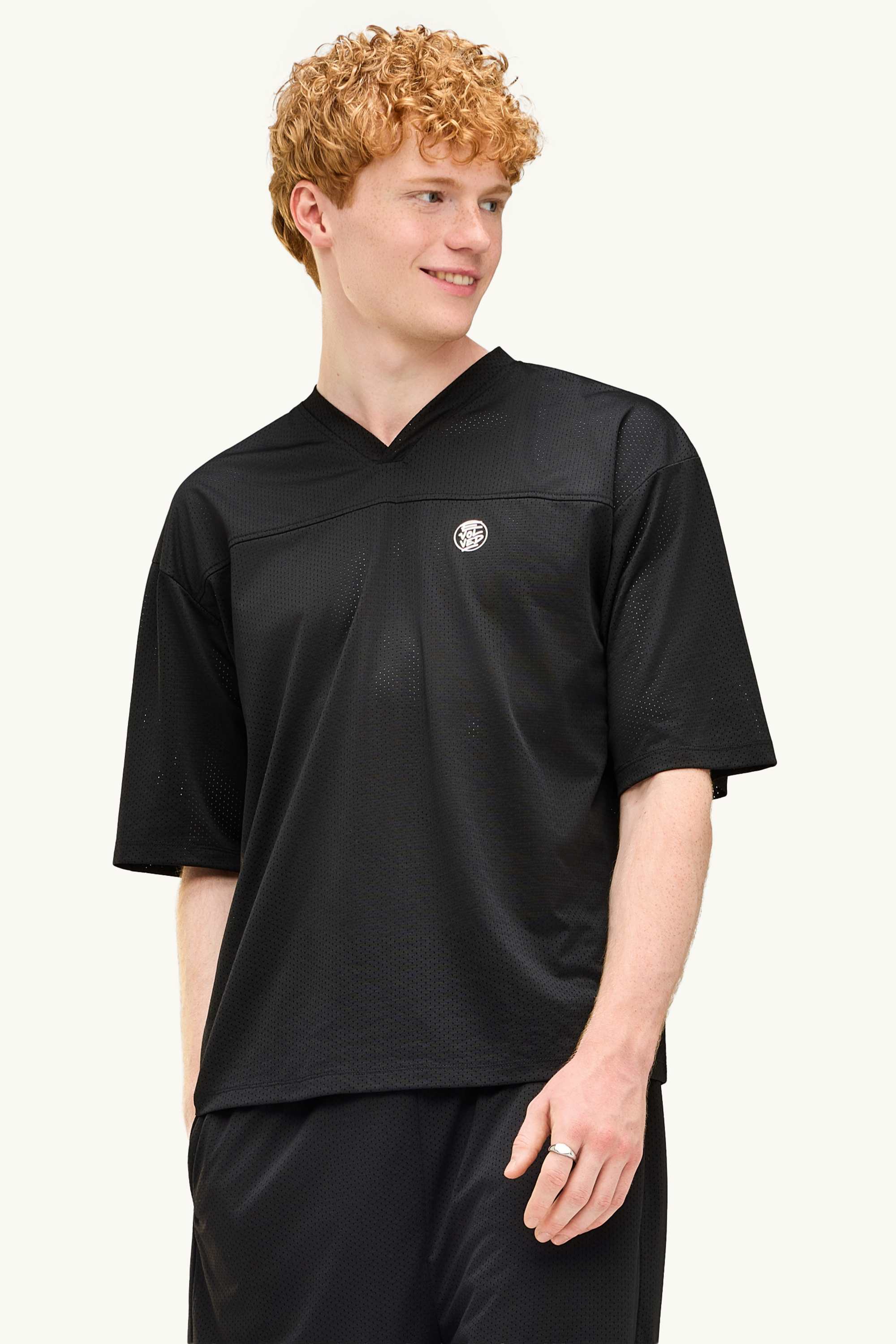T-shirt - oversized black