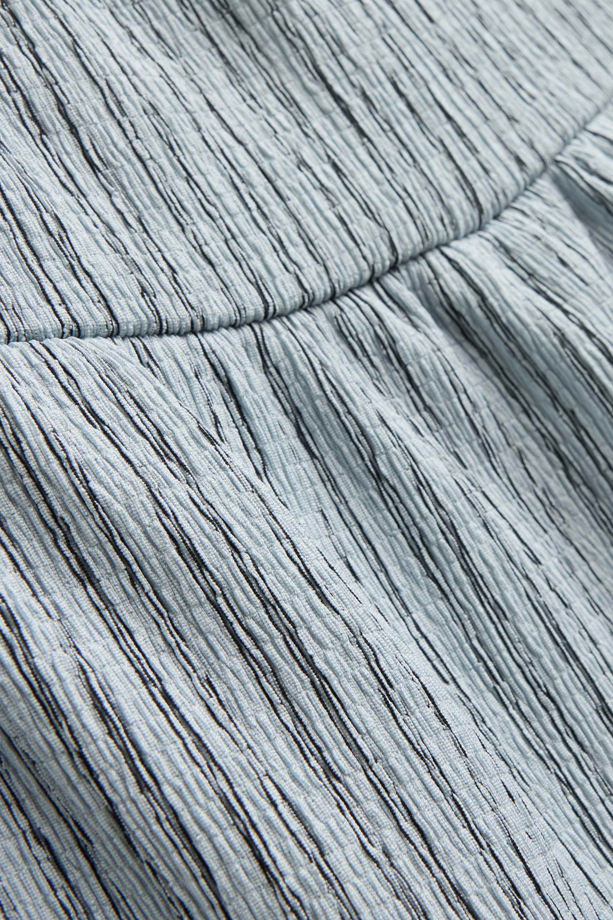 Top - striped light blue