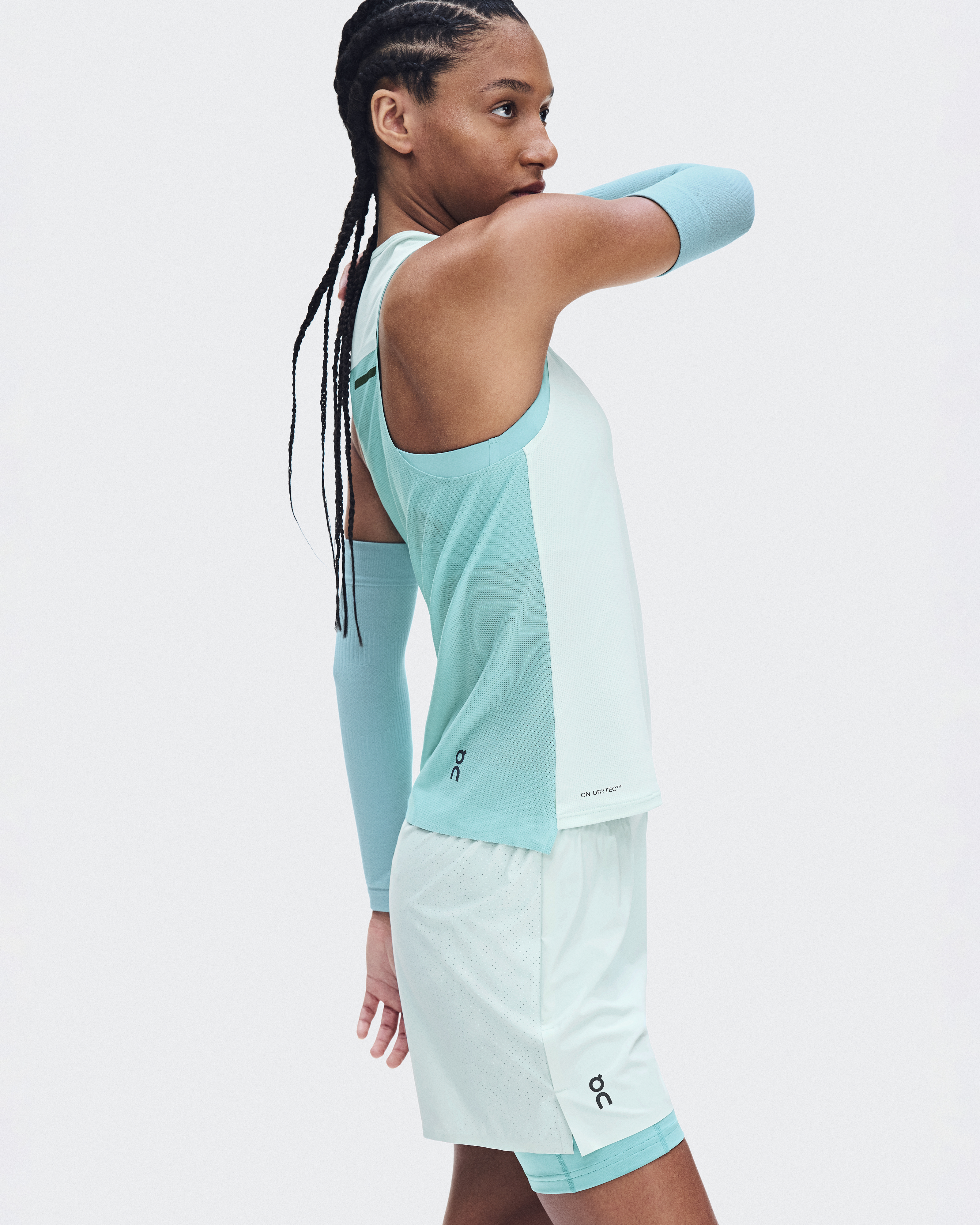 Performance Tank - Flurry | Aquamarine