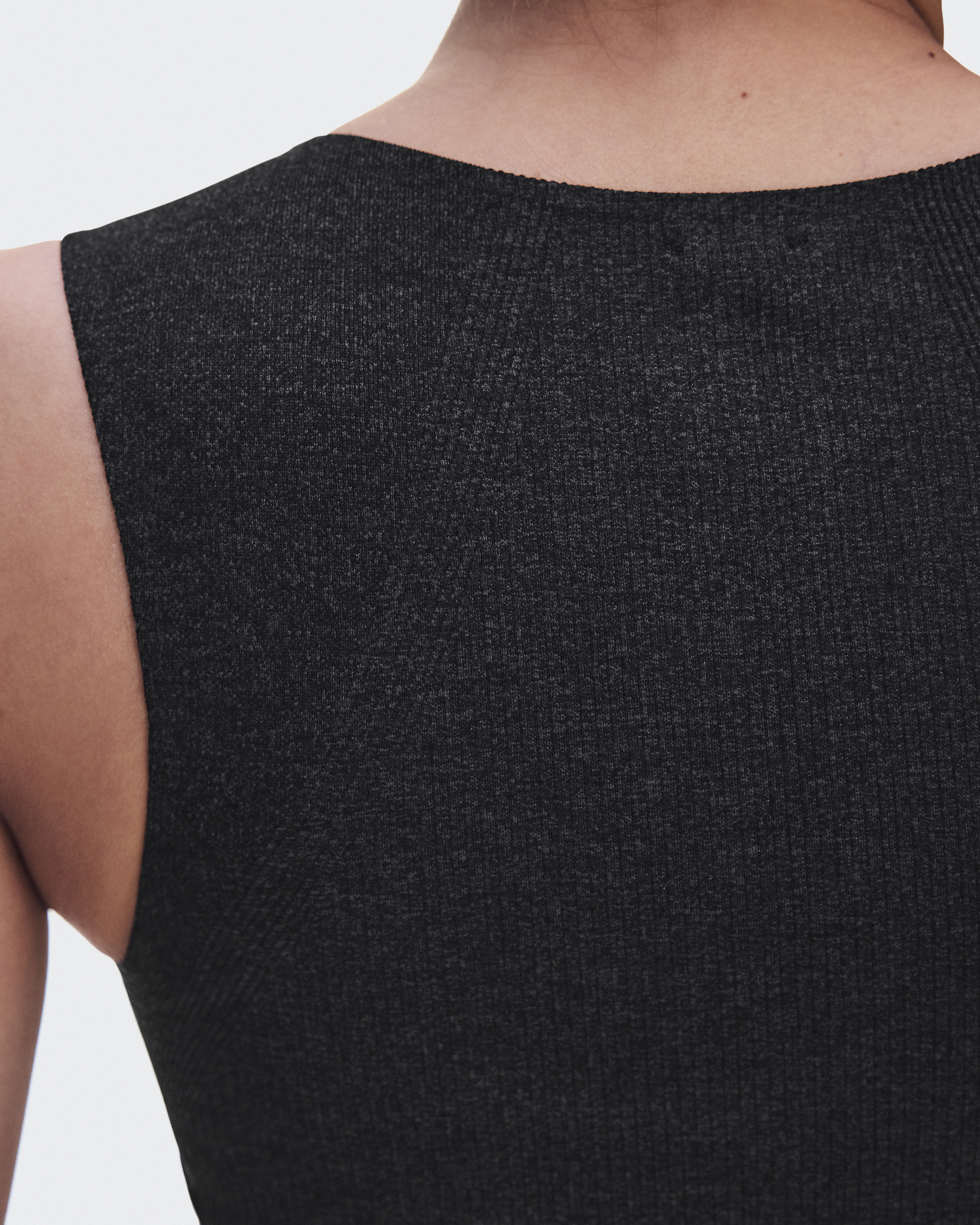 Studio Knit Crop - Ember Heather