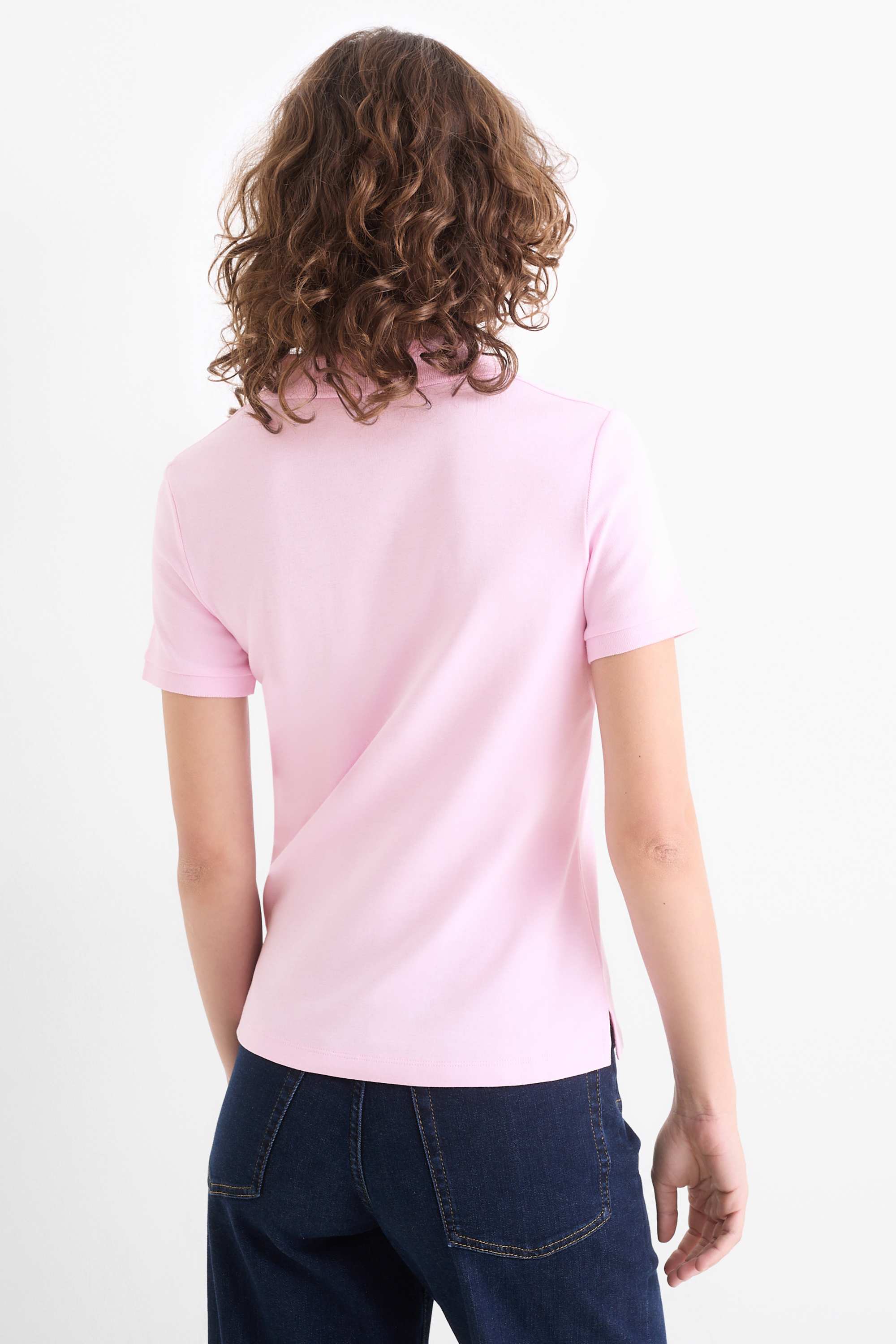 Polo shirt - regular fit pink