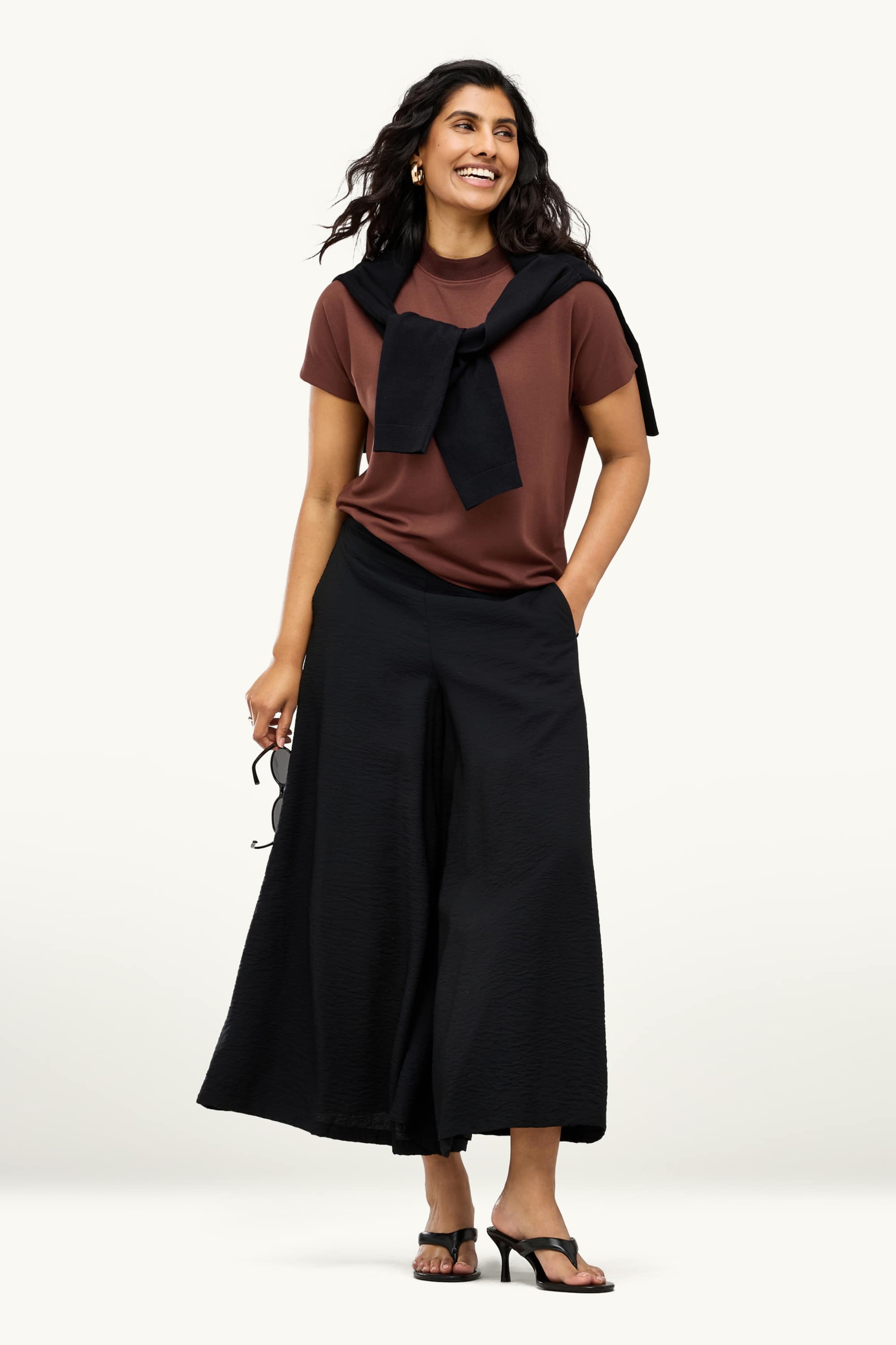 T-shirt - regular fit brown