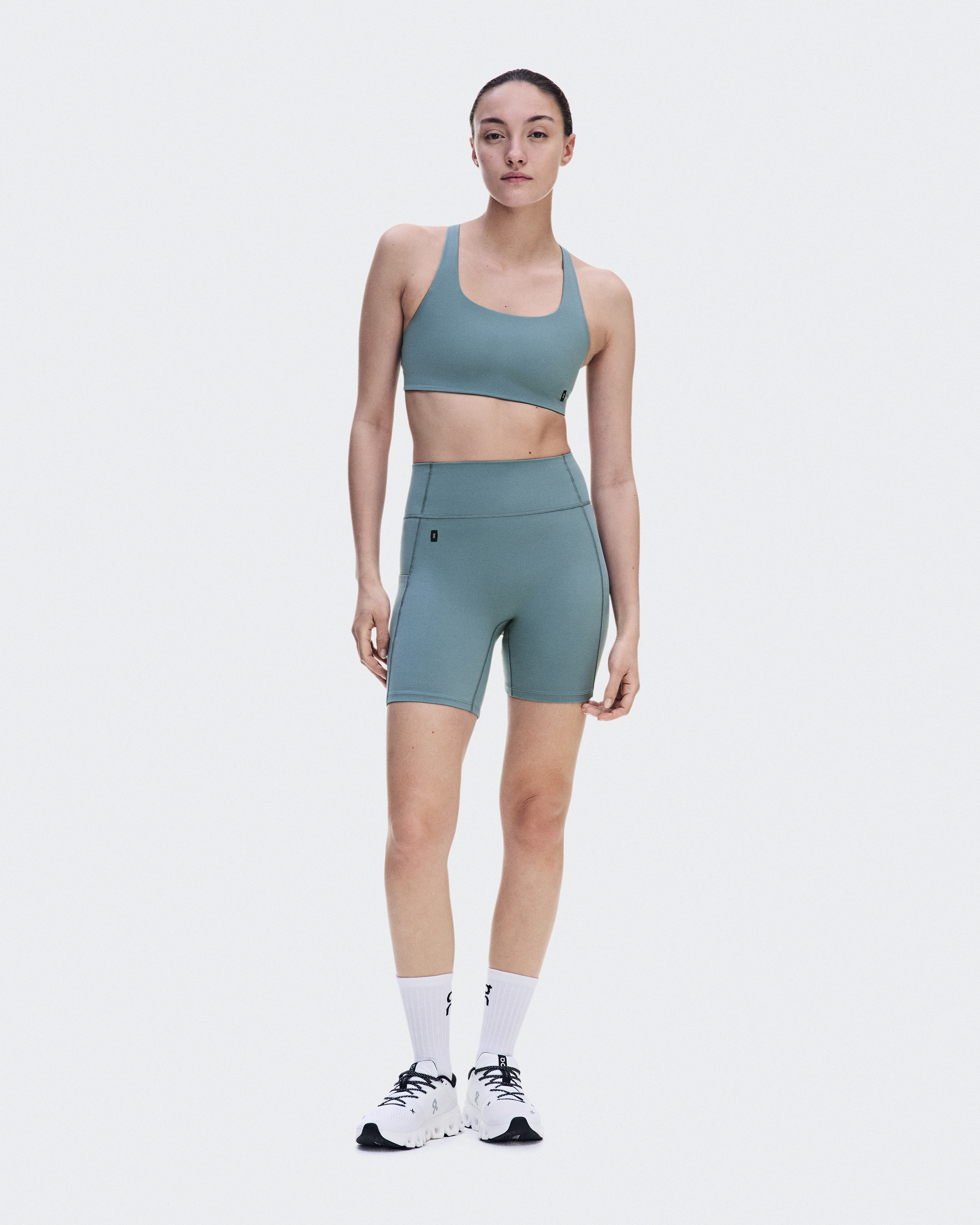 Studio Leggings Short 6" - Agave