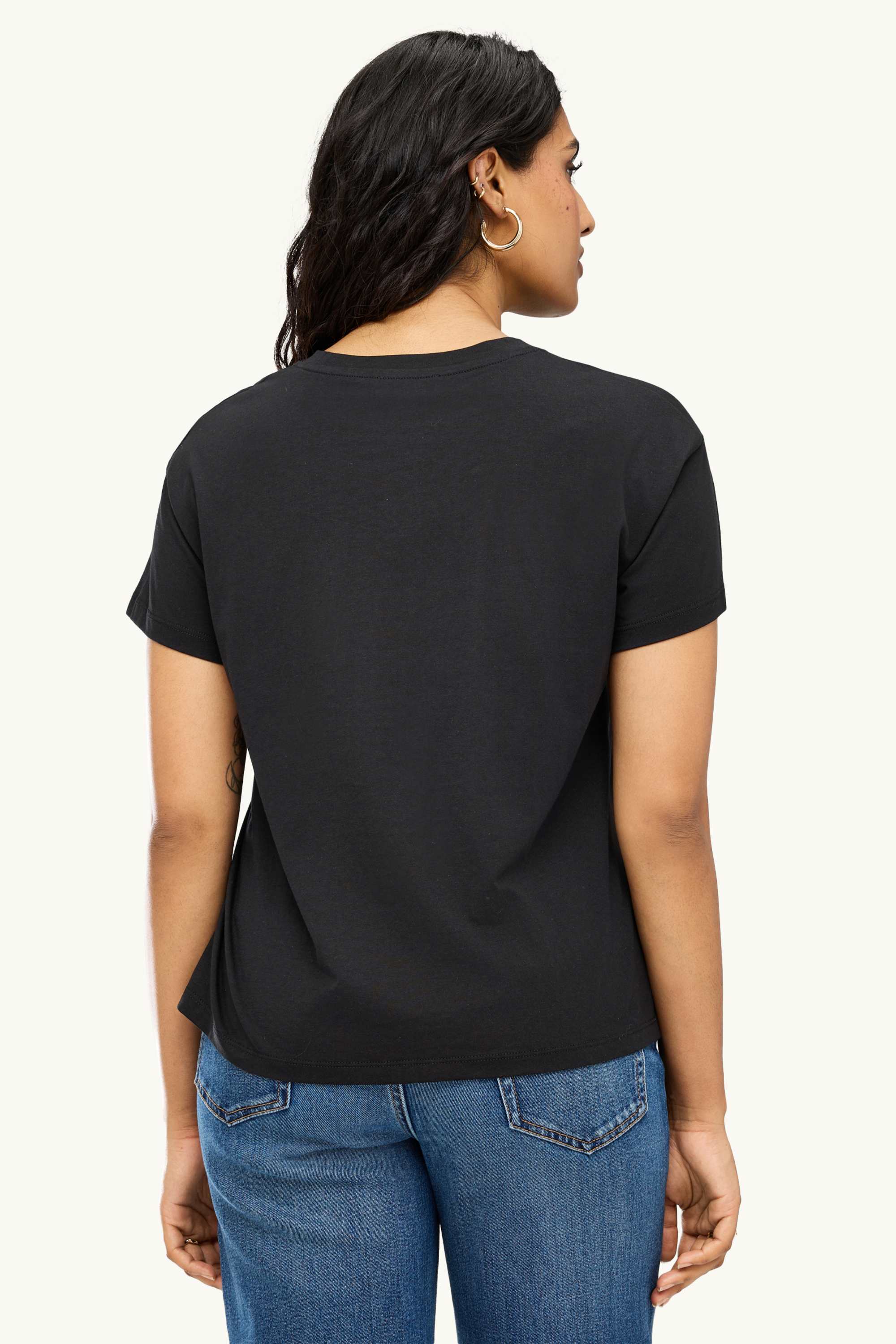 T-shirt - regular fit black