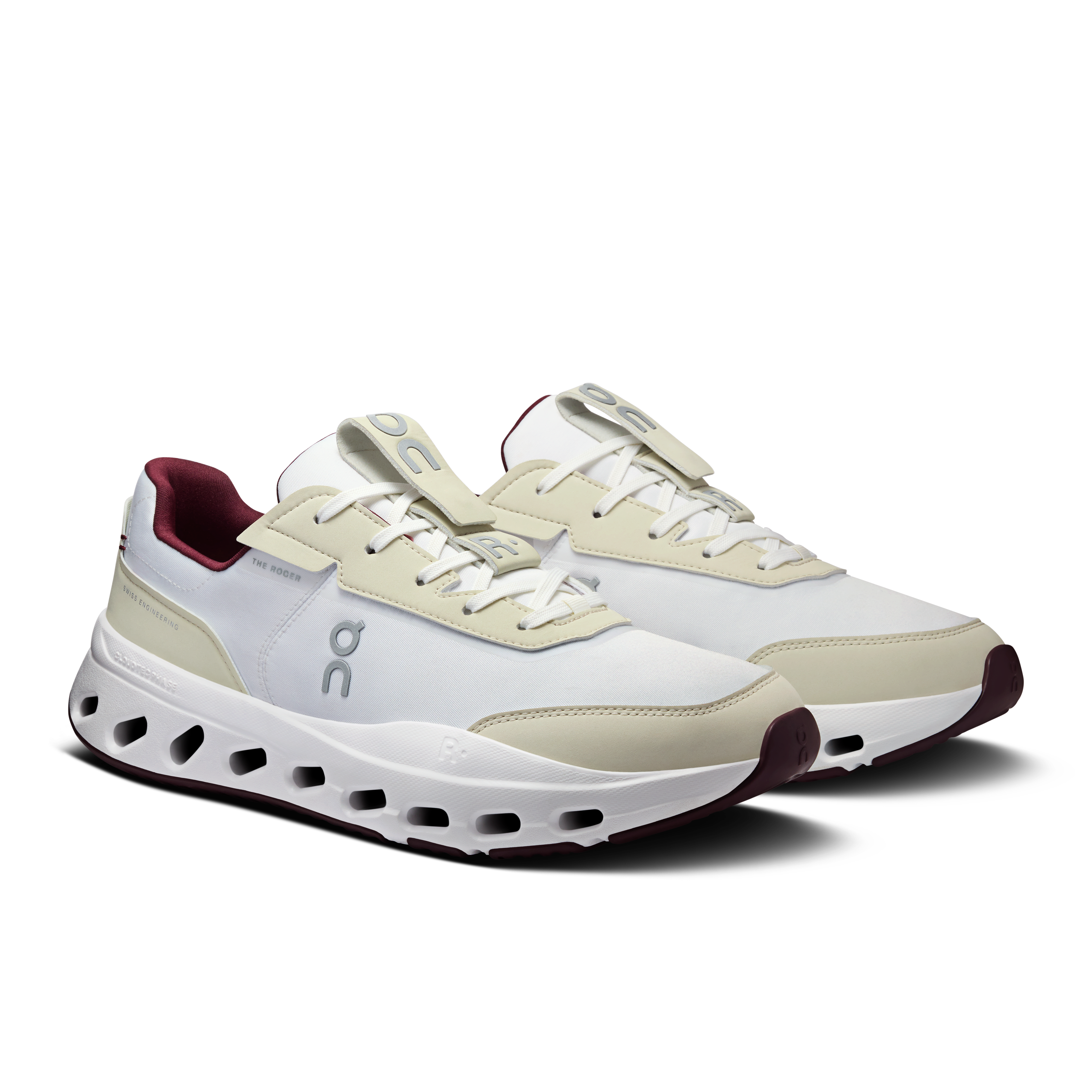 THE ROGER Wildcard - Ivory | Maroon