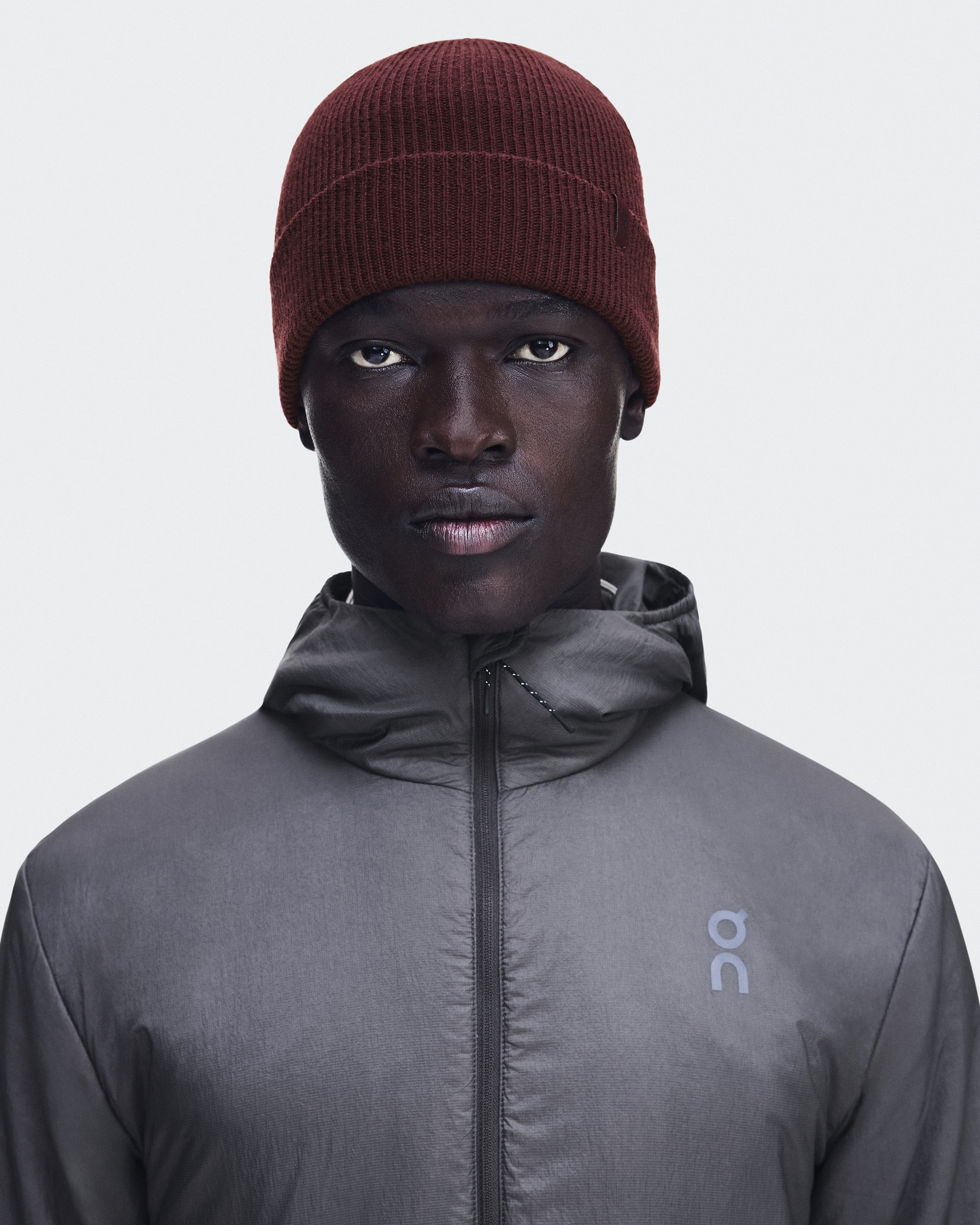 Merino Beanie - Maroon