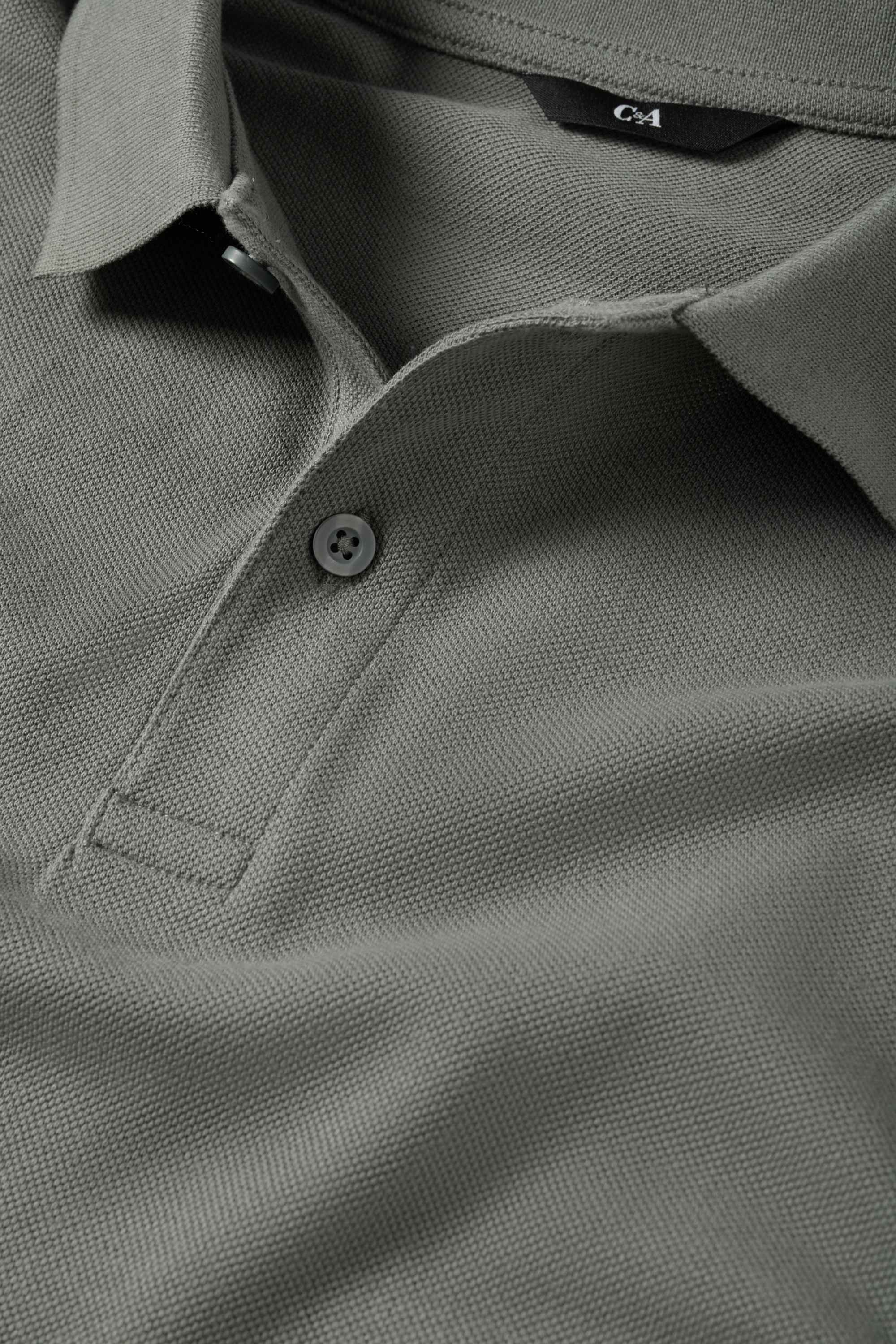 Polo shirt - regular fit gray (14)