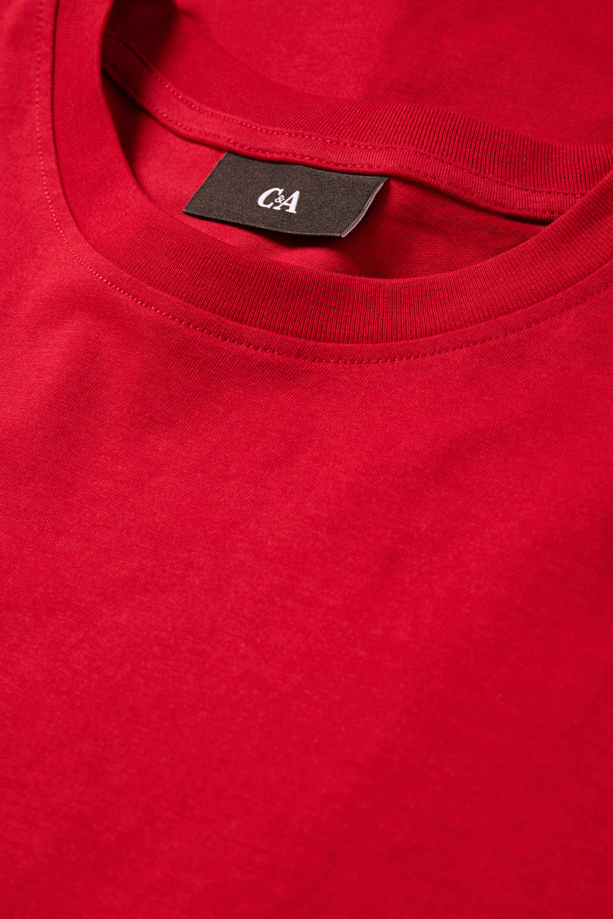 T-shirt - regular fit red