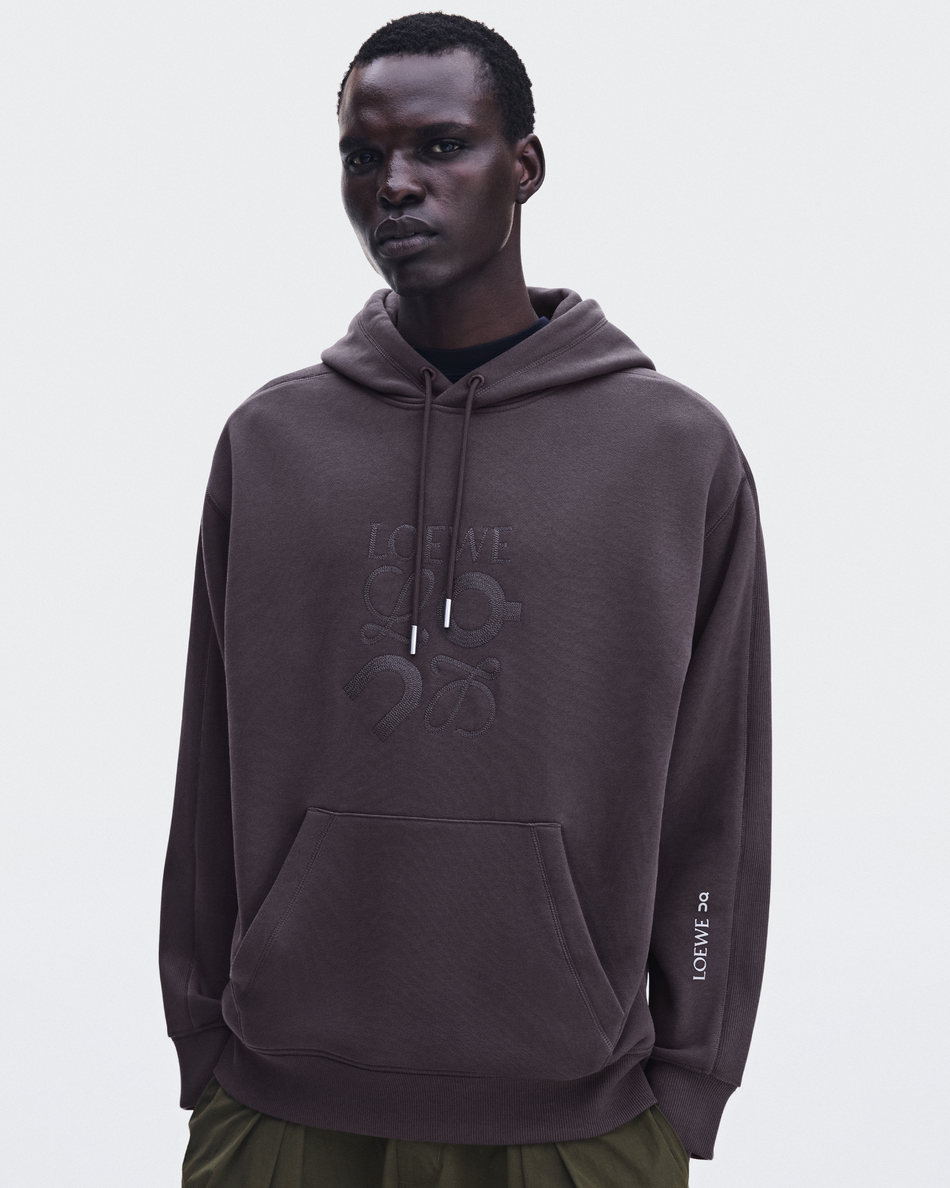 Hoodie LOEWE - Purple