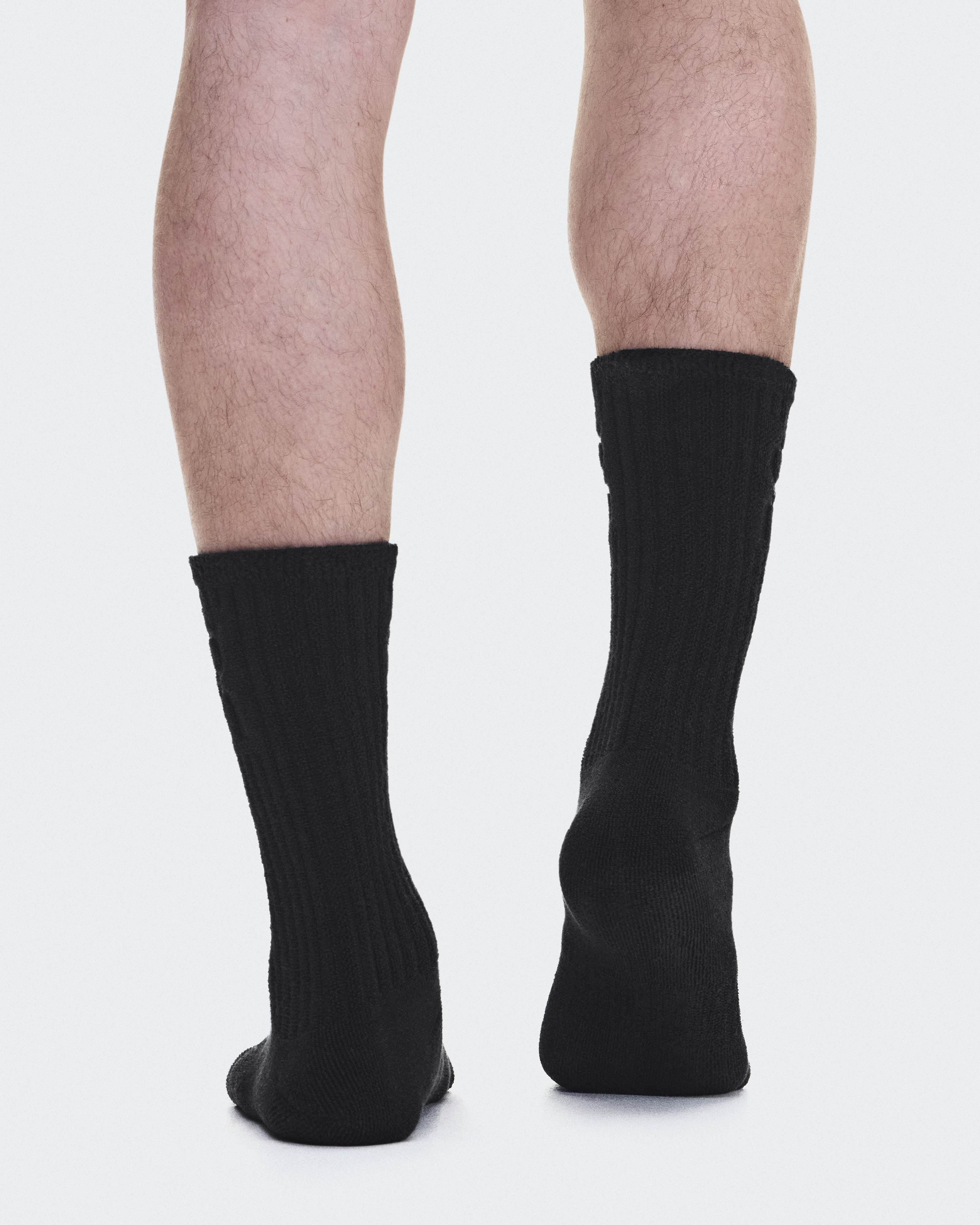 Terry Sock High - Black