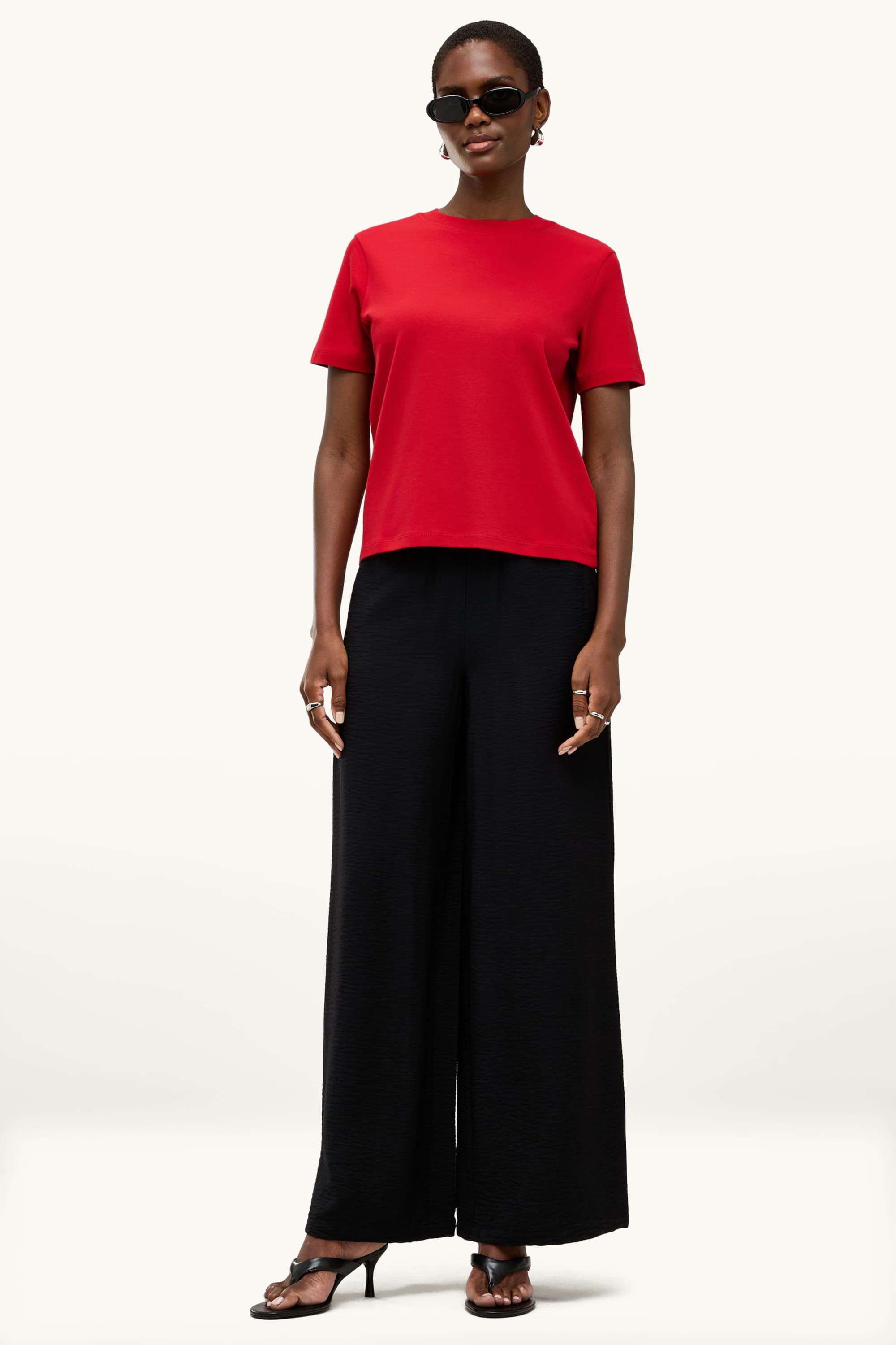 T-shirt - slim fit red