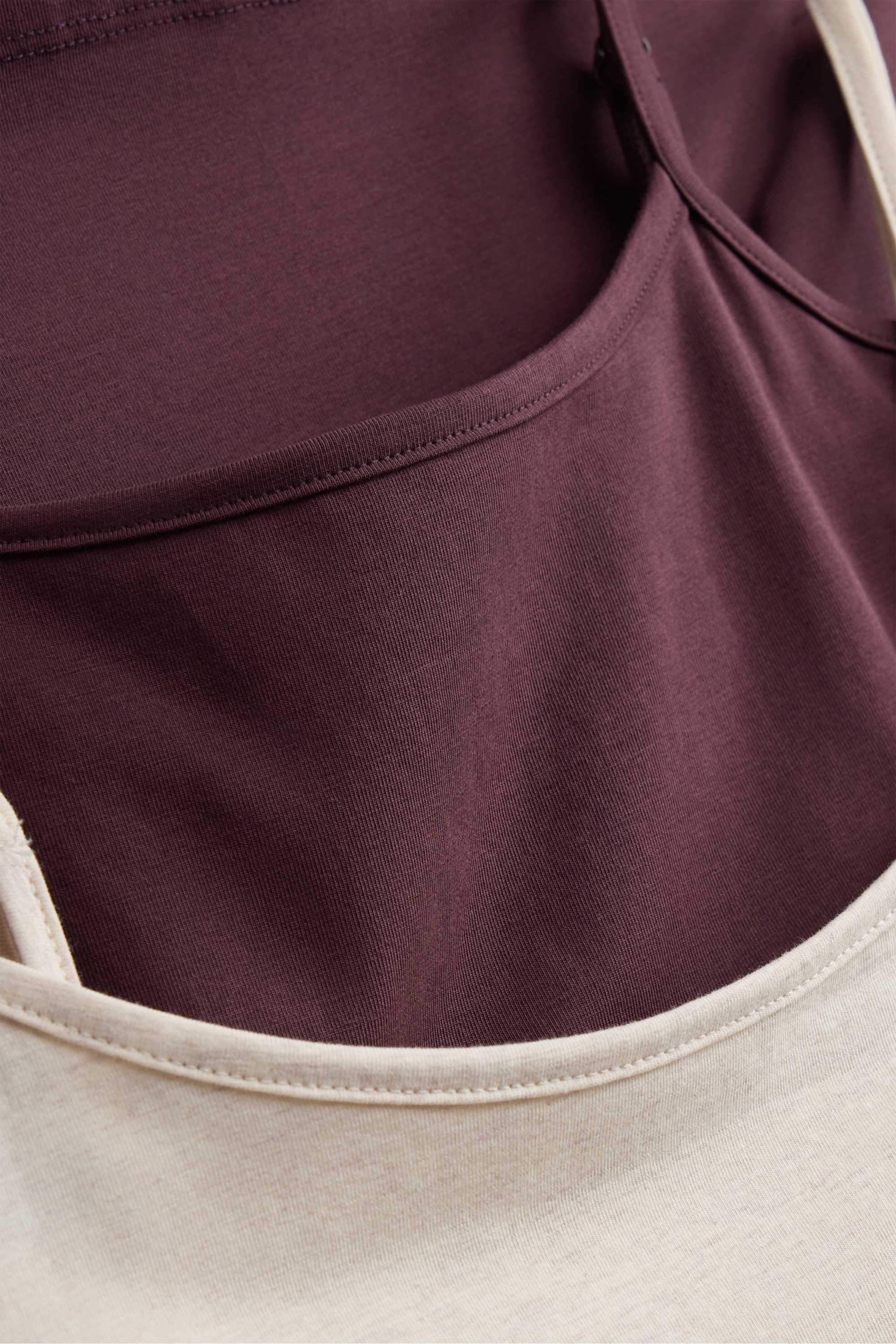 Multipack of 2 - top black / beige (19)