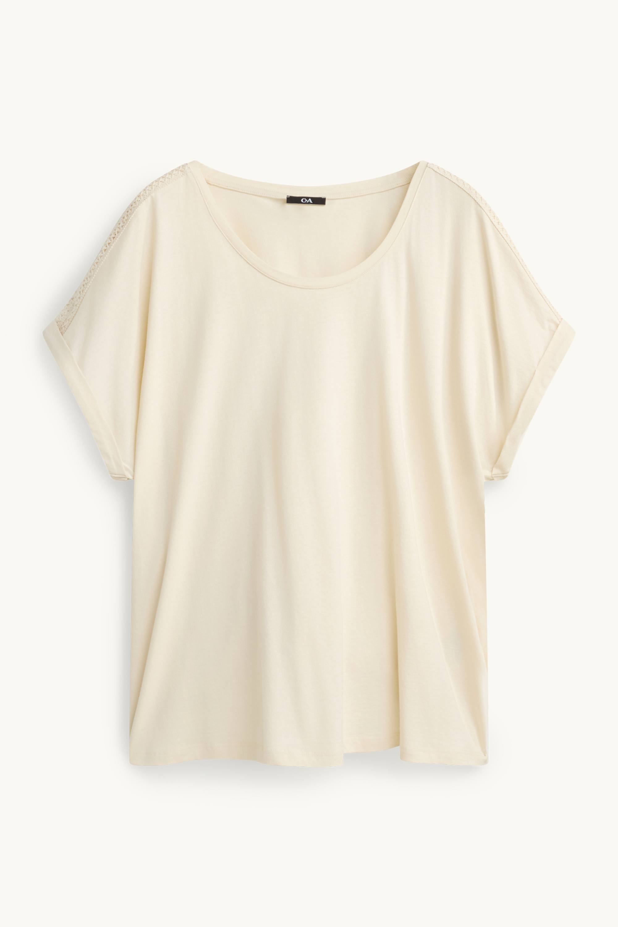 T-shirt creme