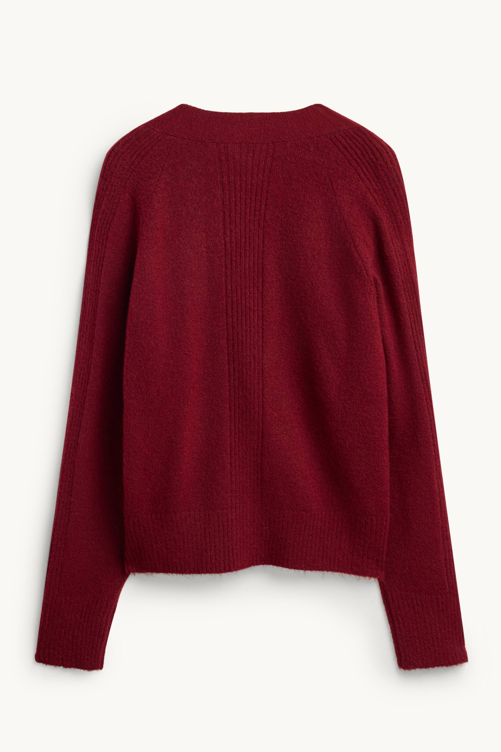 Cardigan bordeaux