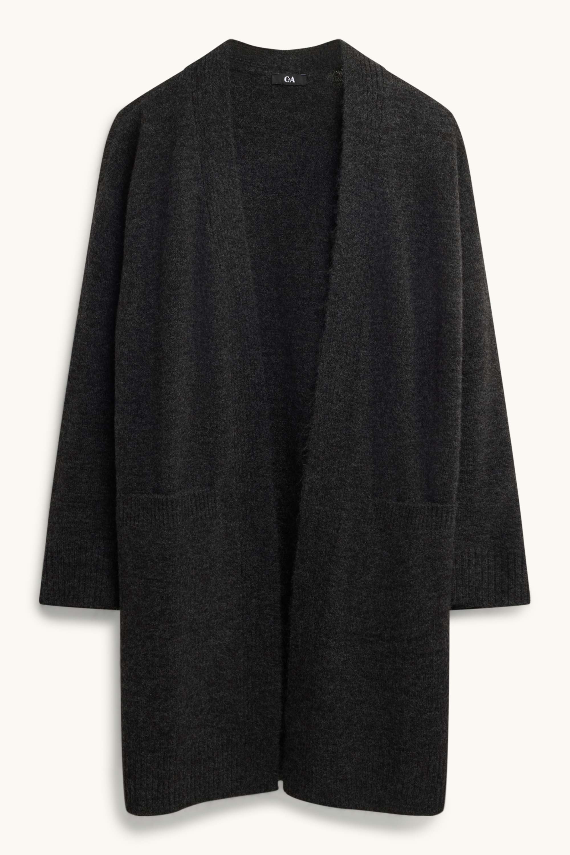 Long cardigan dark gray