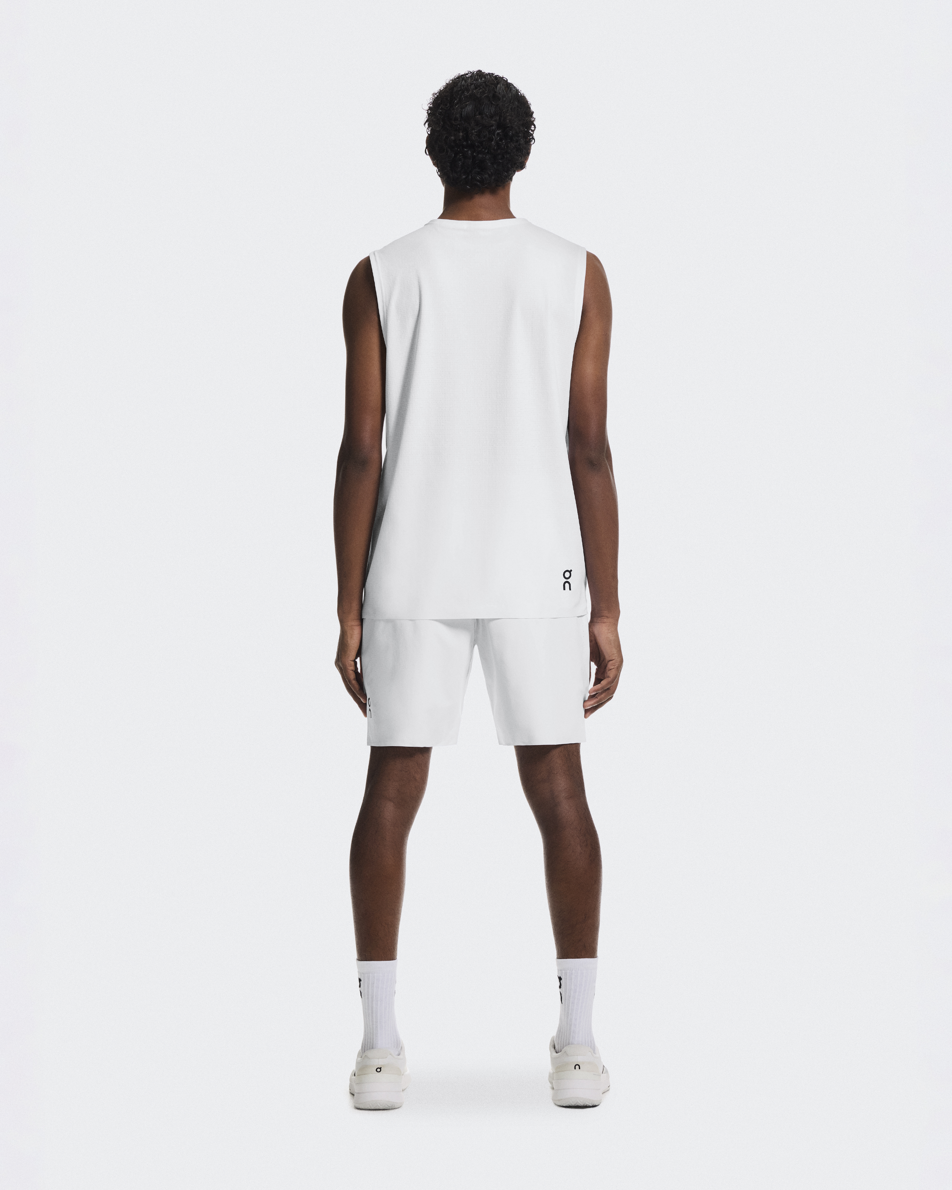 7" Court Shorts - White