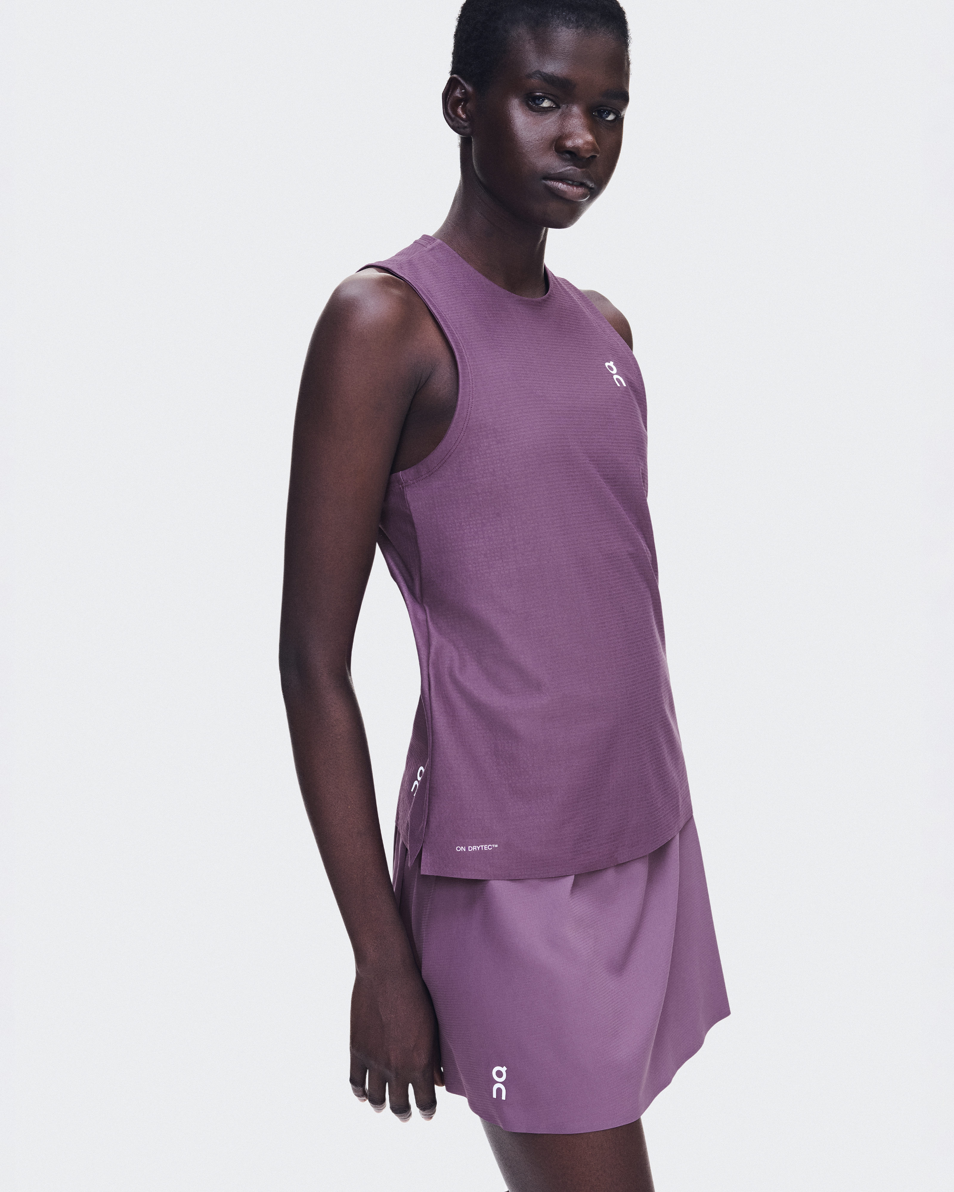 Court Skirt Pleated - Cassis