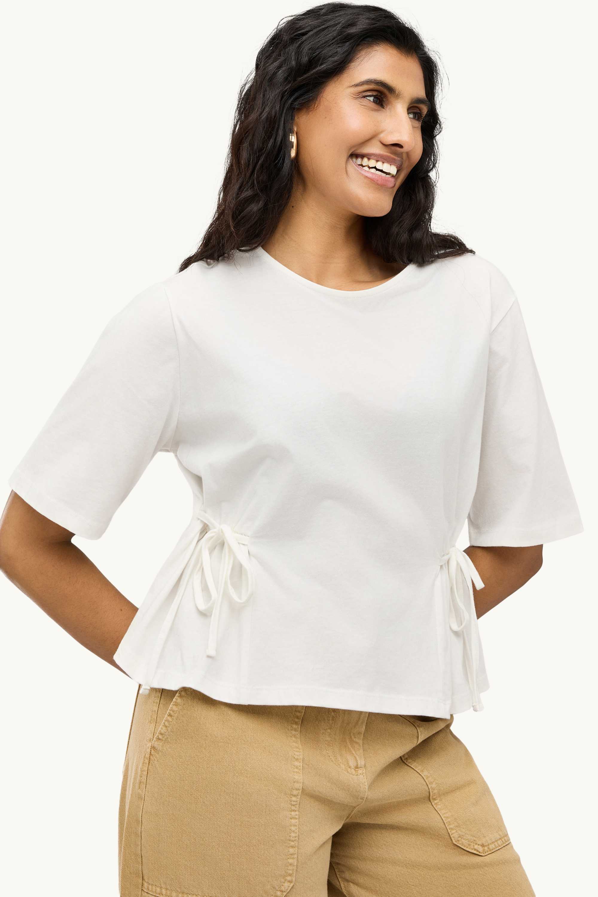 T-shirt - relaxed fit white