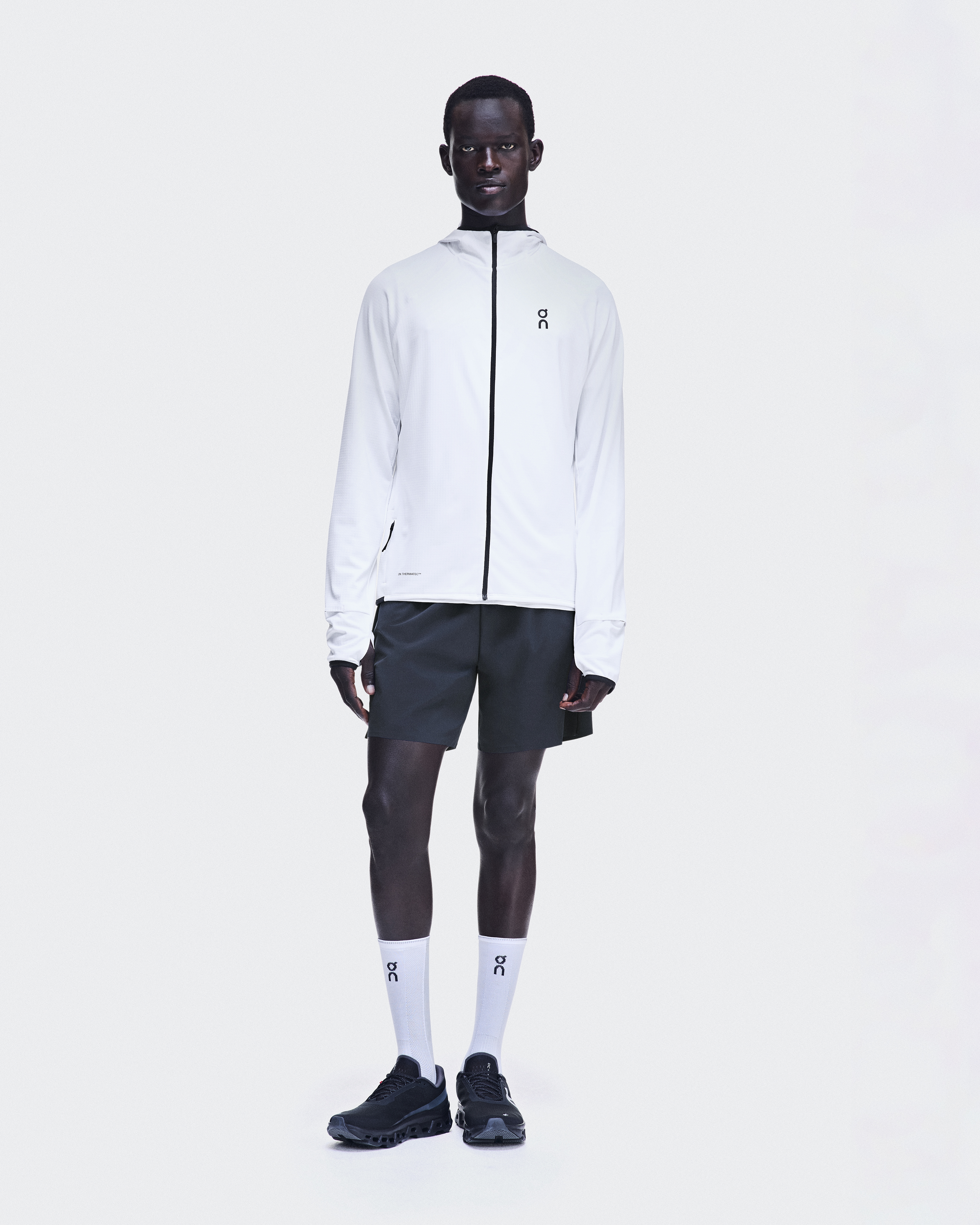 Climate Zip Hoodie - White