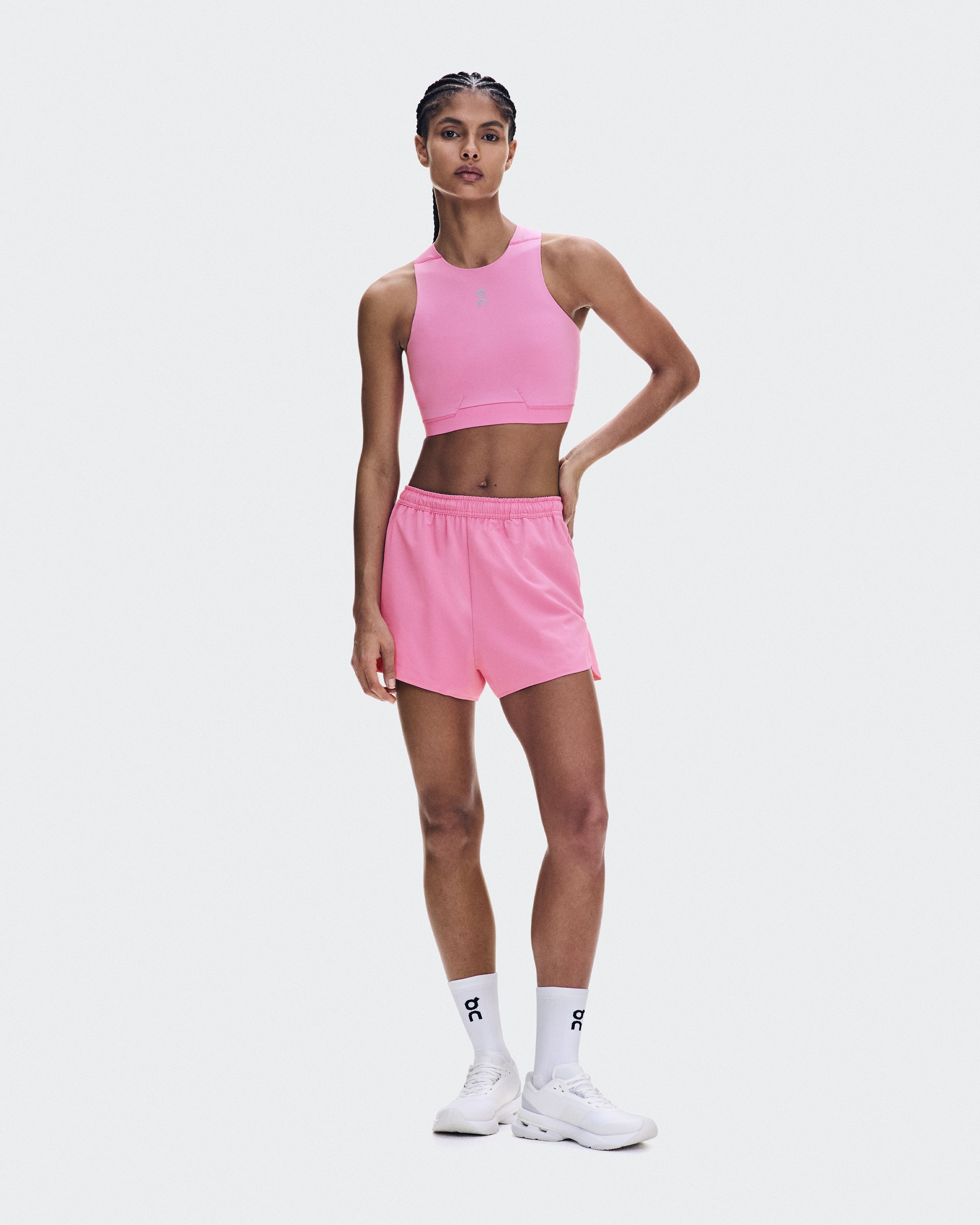 Train 2-in-1 Crop - Bubblegum