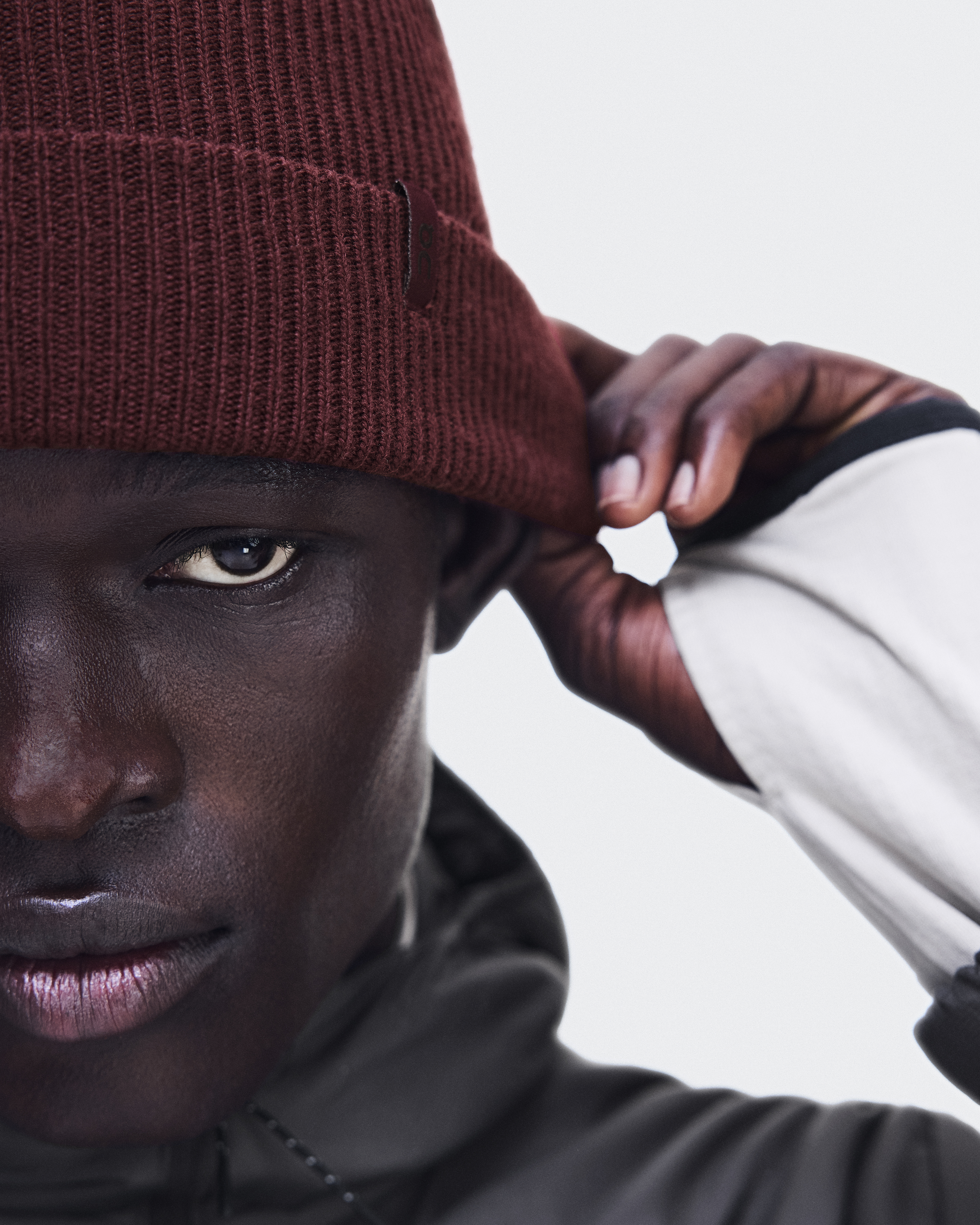 Merino Beanie - Maroon