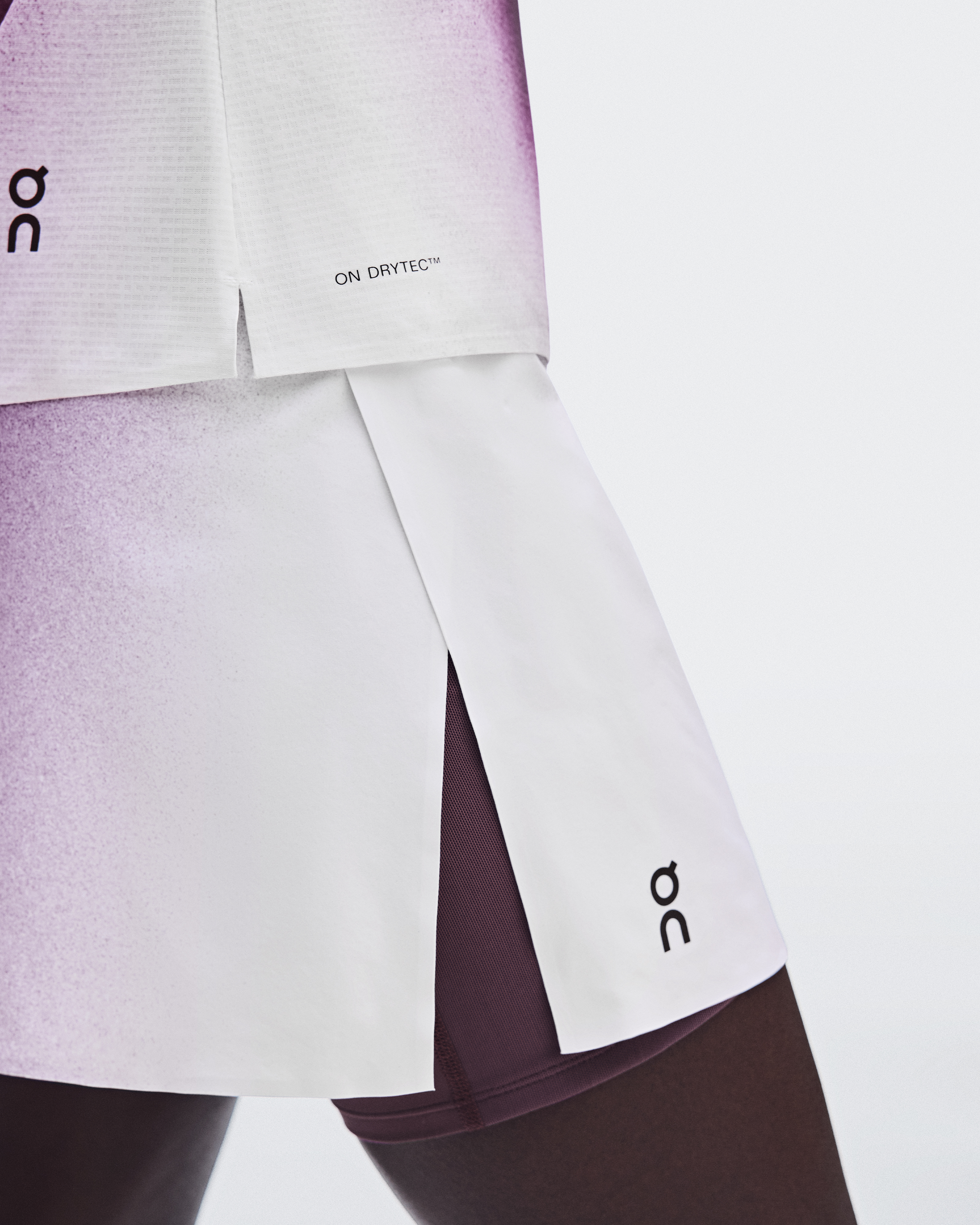 Court Skirt Split Swing - White | Cassis