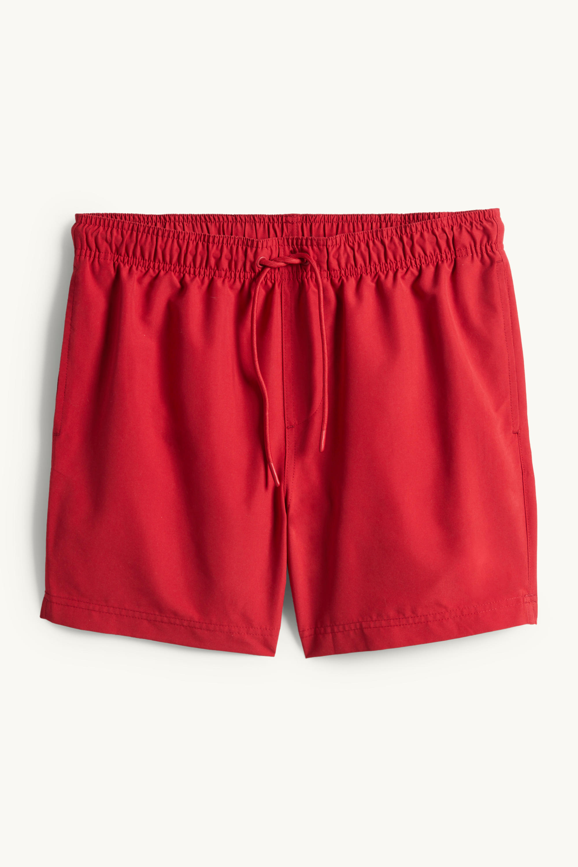 Swim shorts red