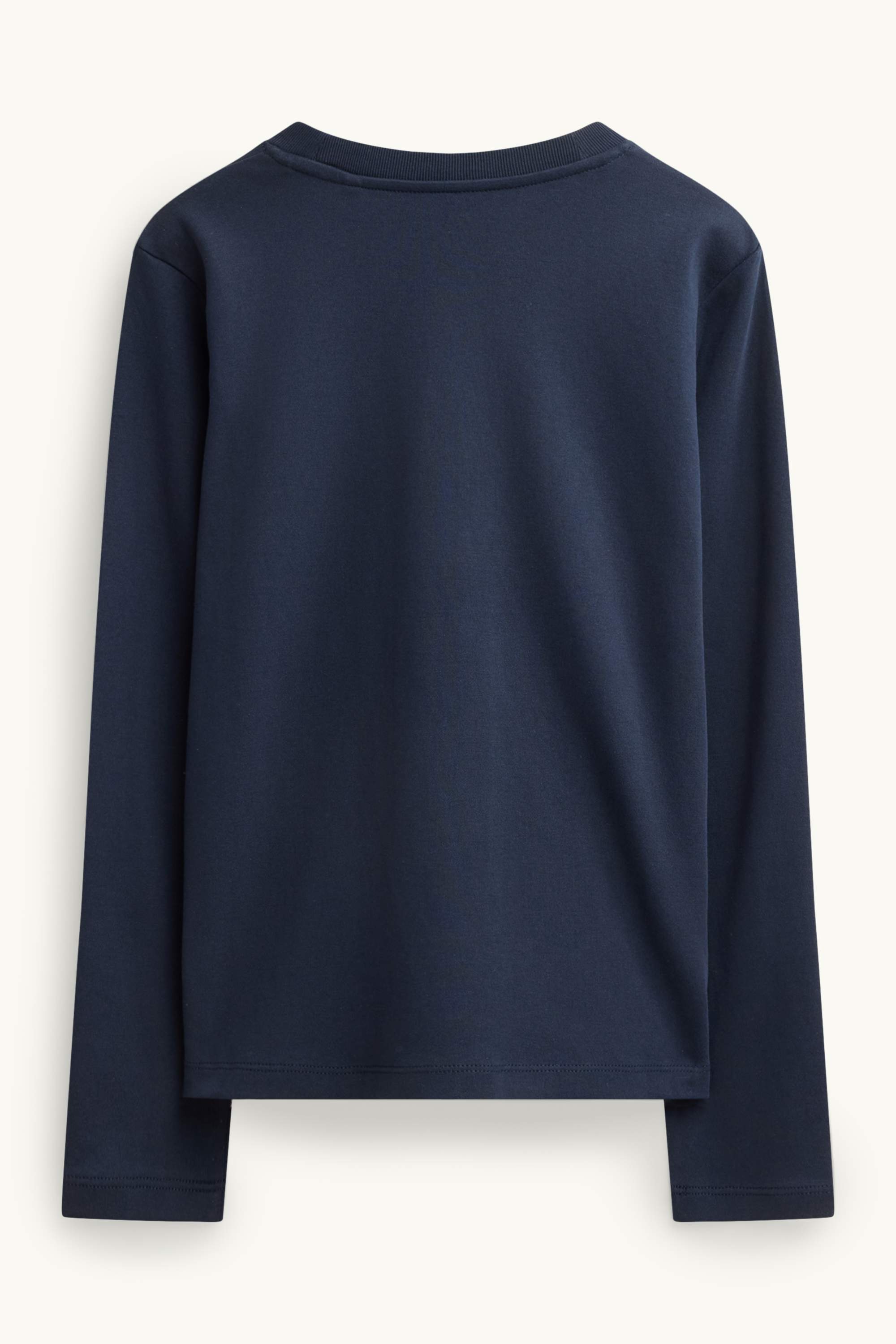 Long sleeve top- regular fit dark blue