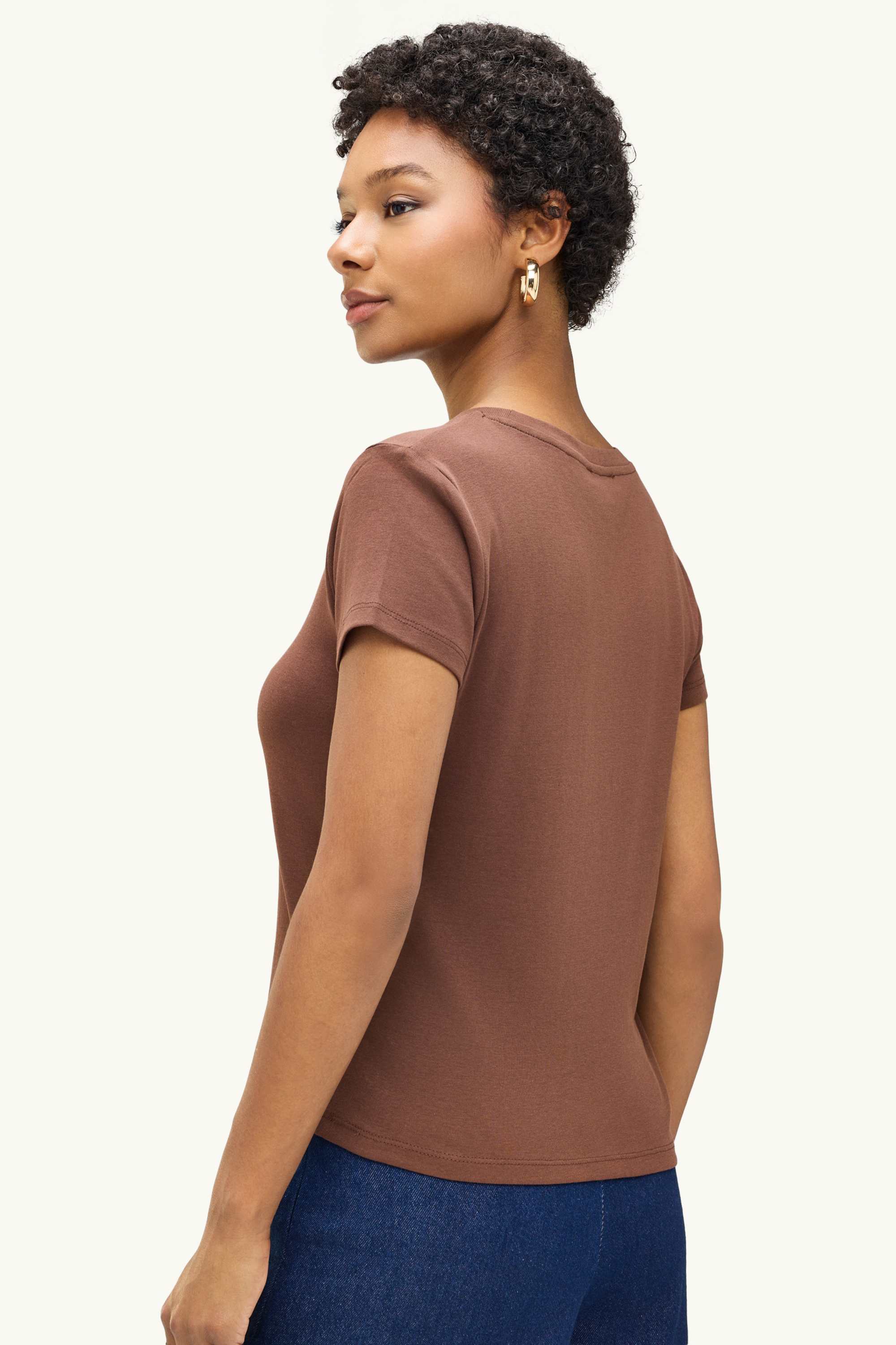 T-shirt - relaxed fit brown