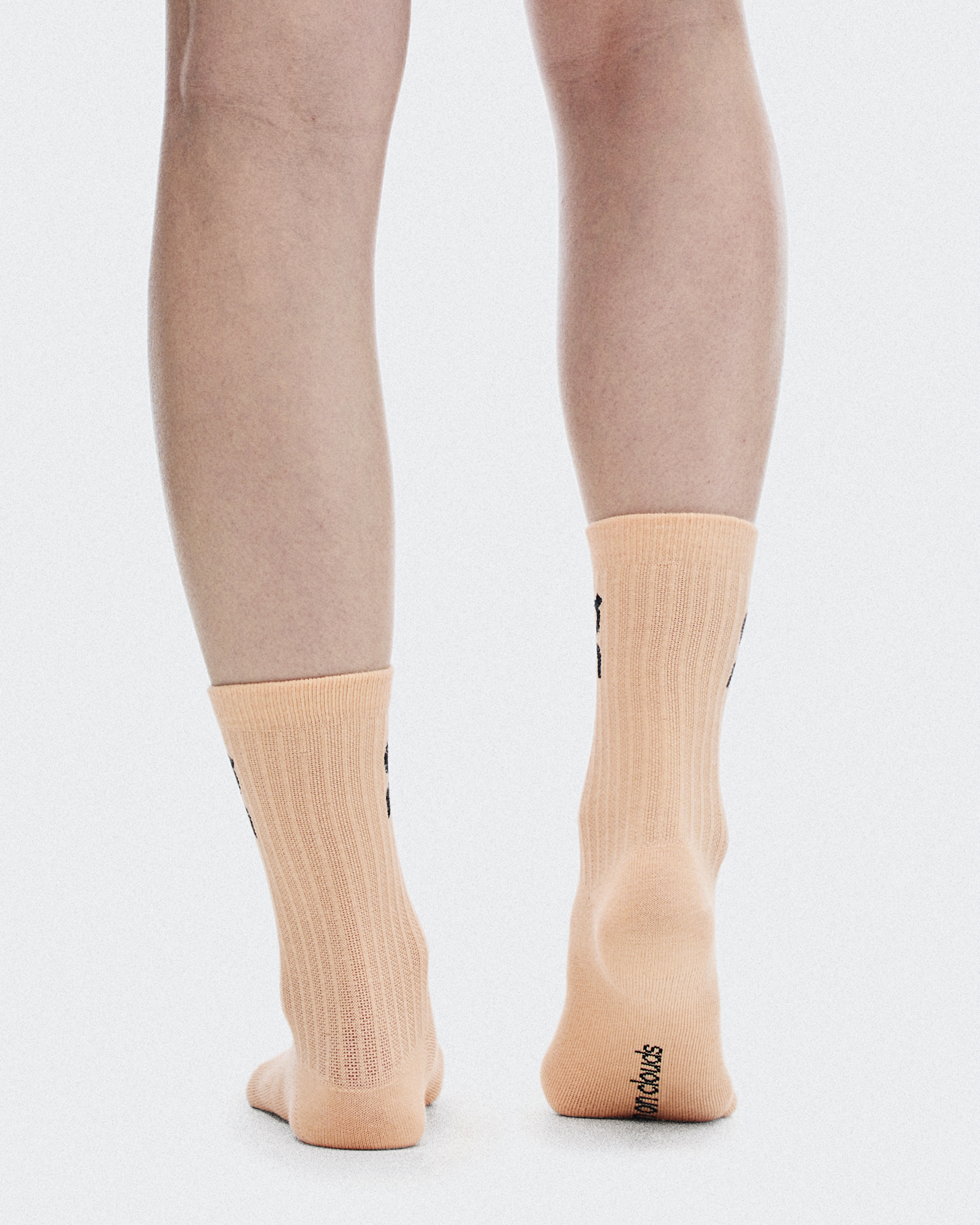 Logo Sock High 3P - Sherbet | Rhodonite