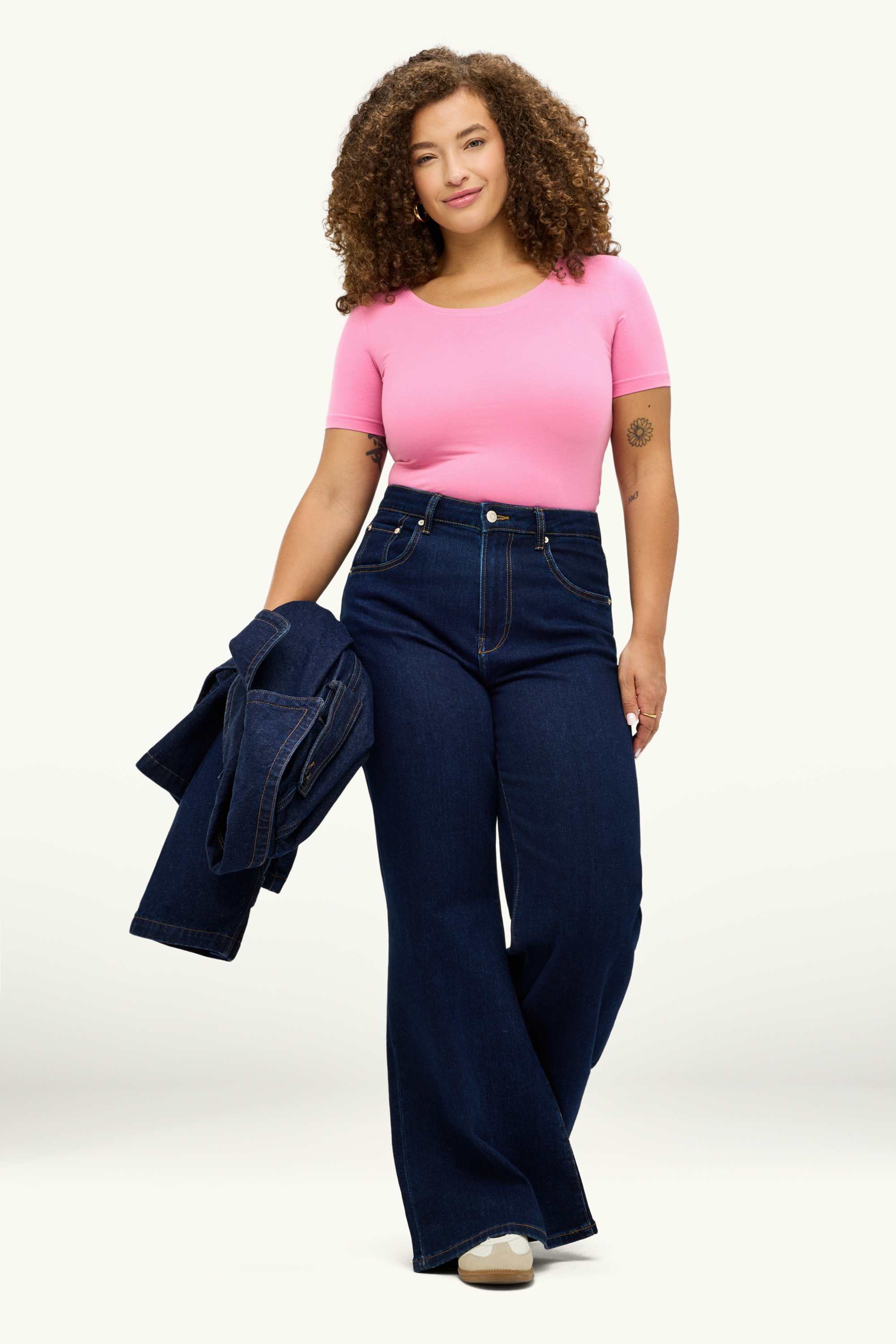 T-shirt - slim fit pink