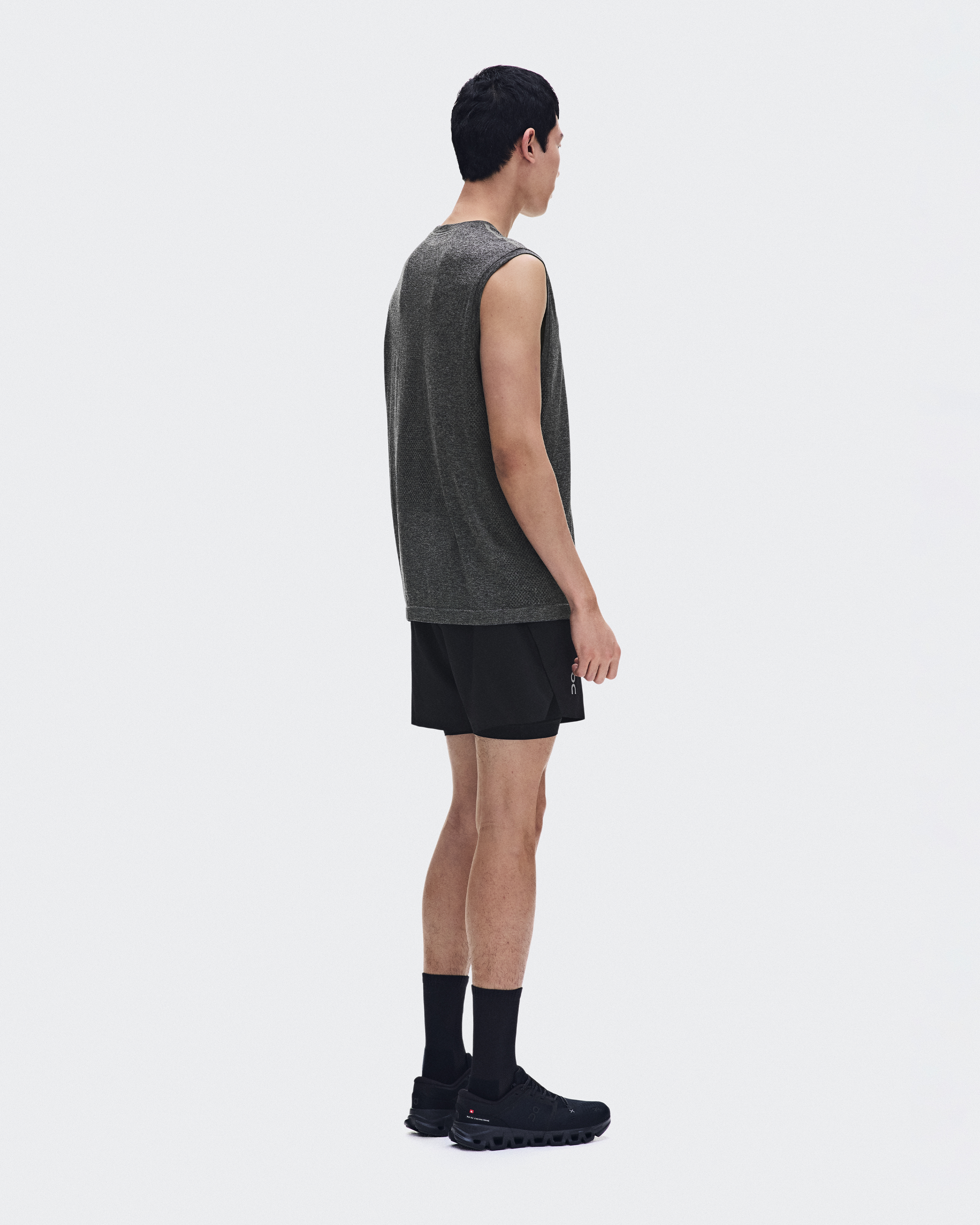 Train 2-in-1 Shorts - Black