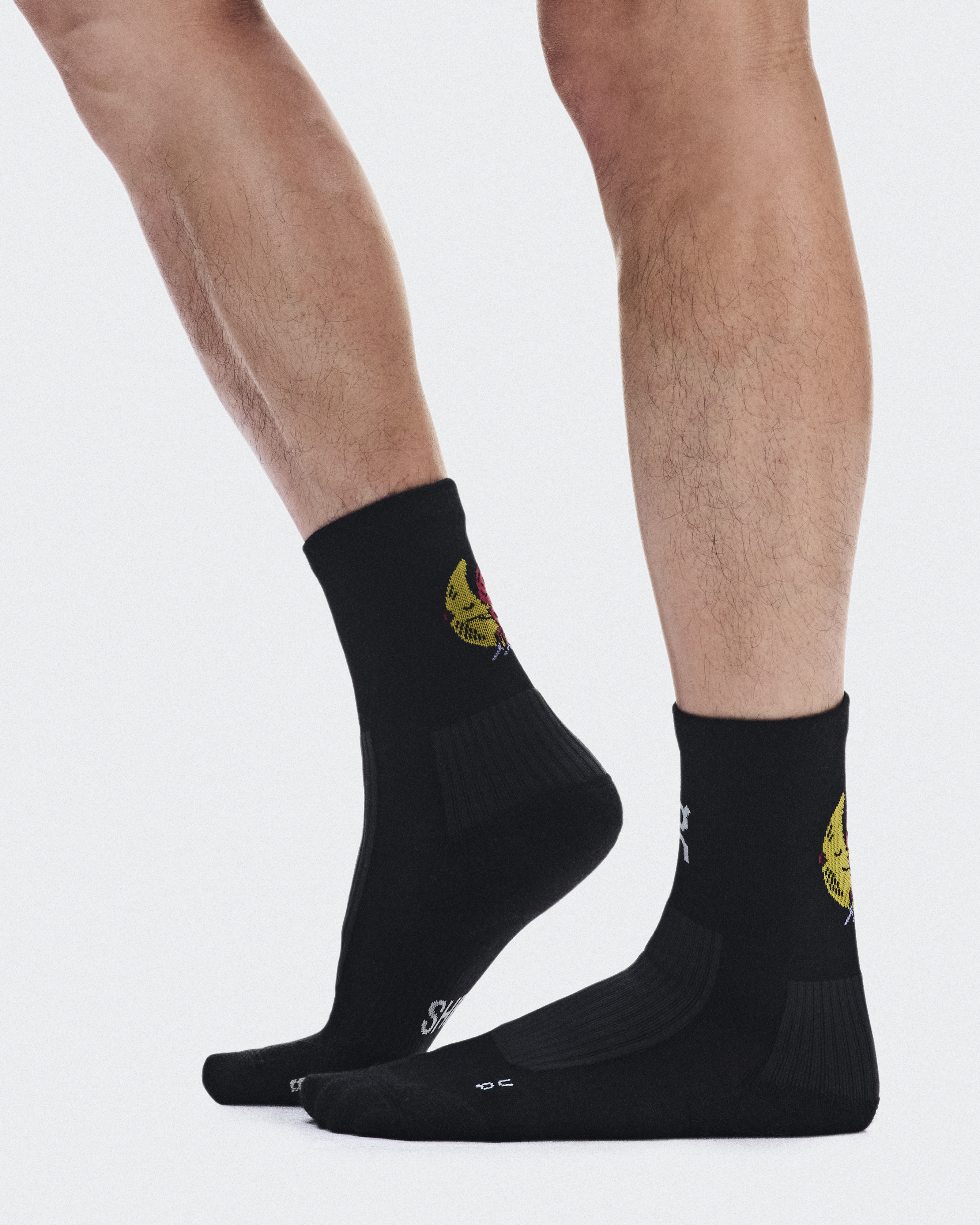 Merino Sock SHG - Black