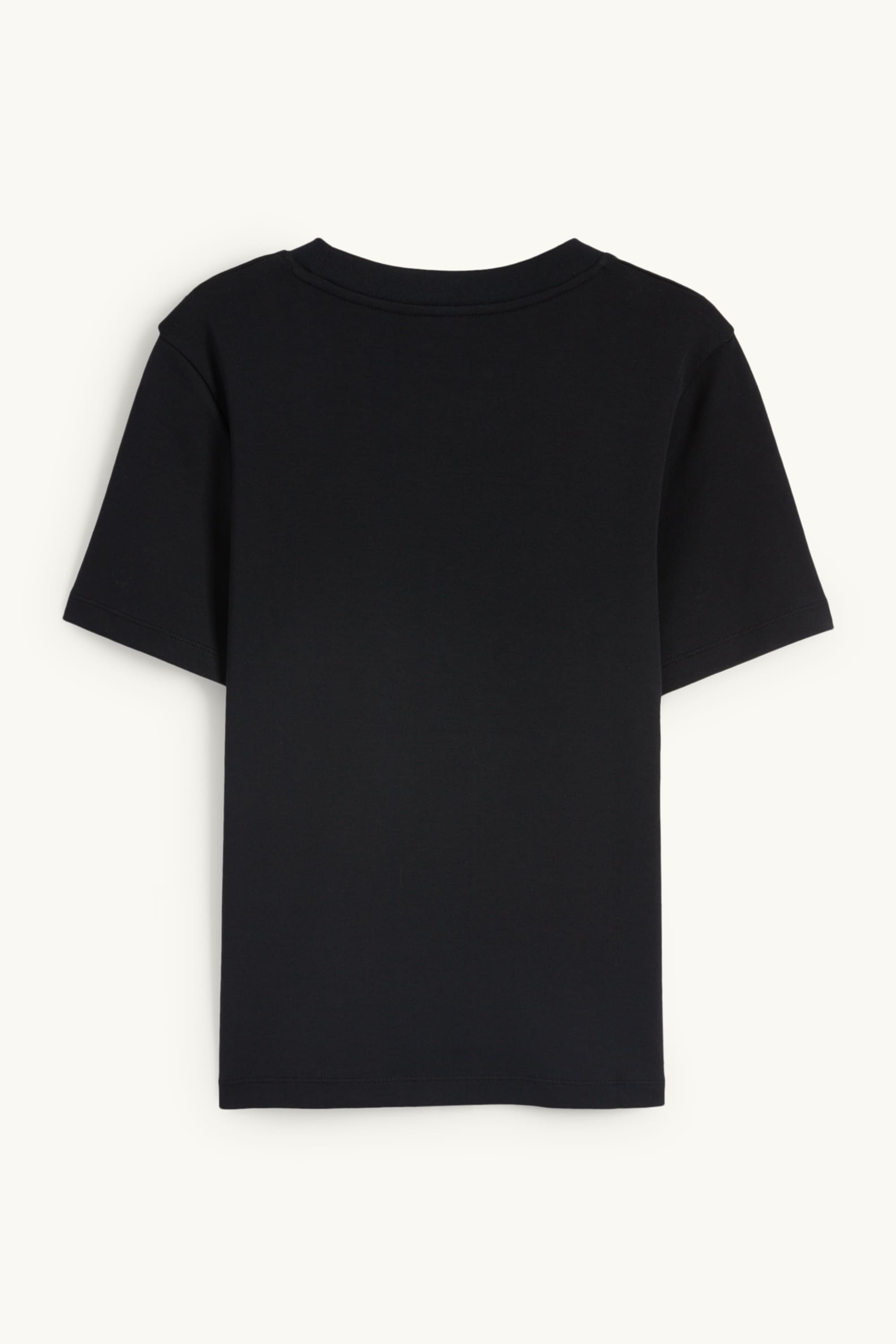 T-shirt - slim fit black
