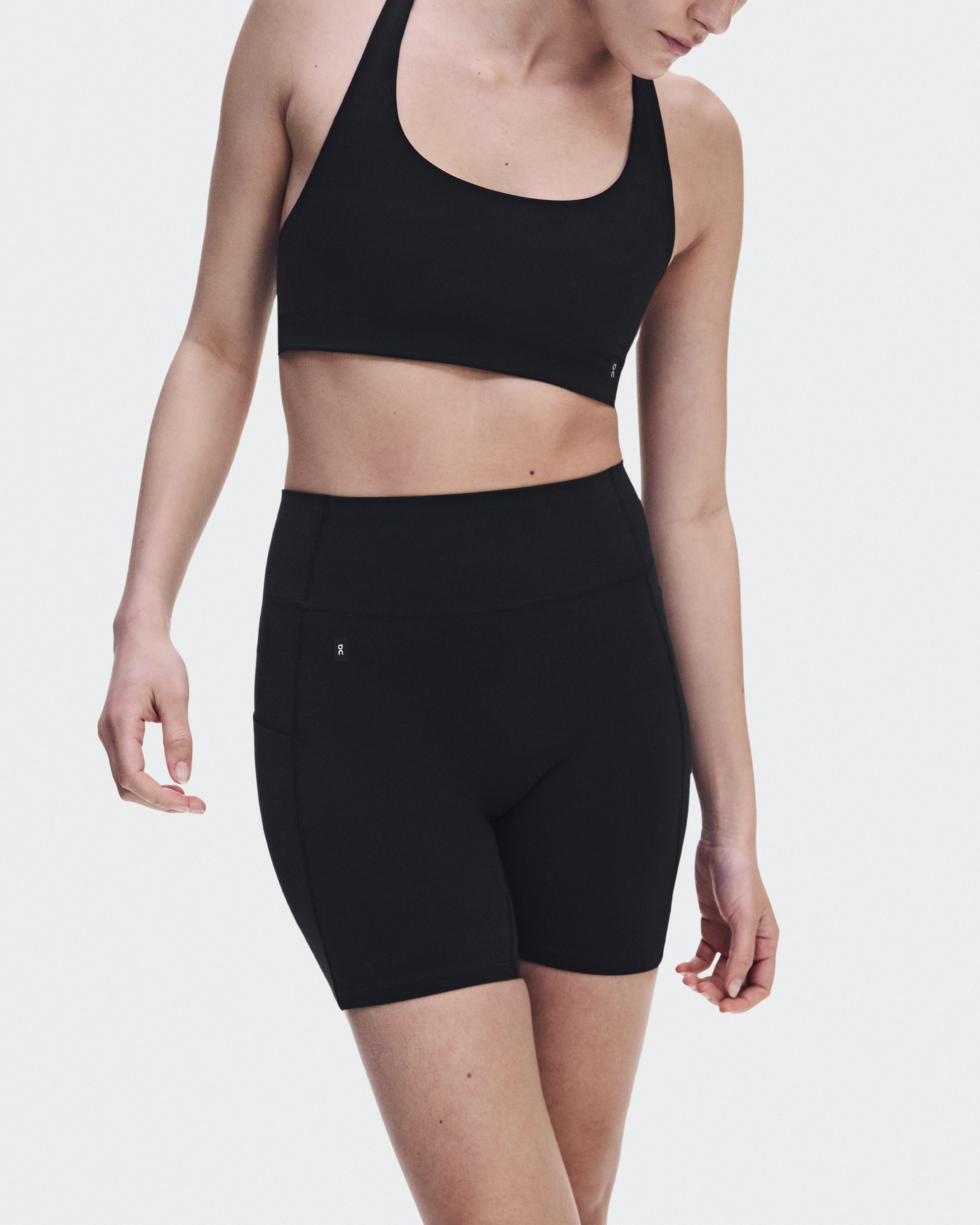 Studio Leggings Short 6" - Black