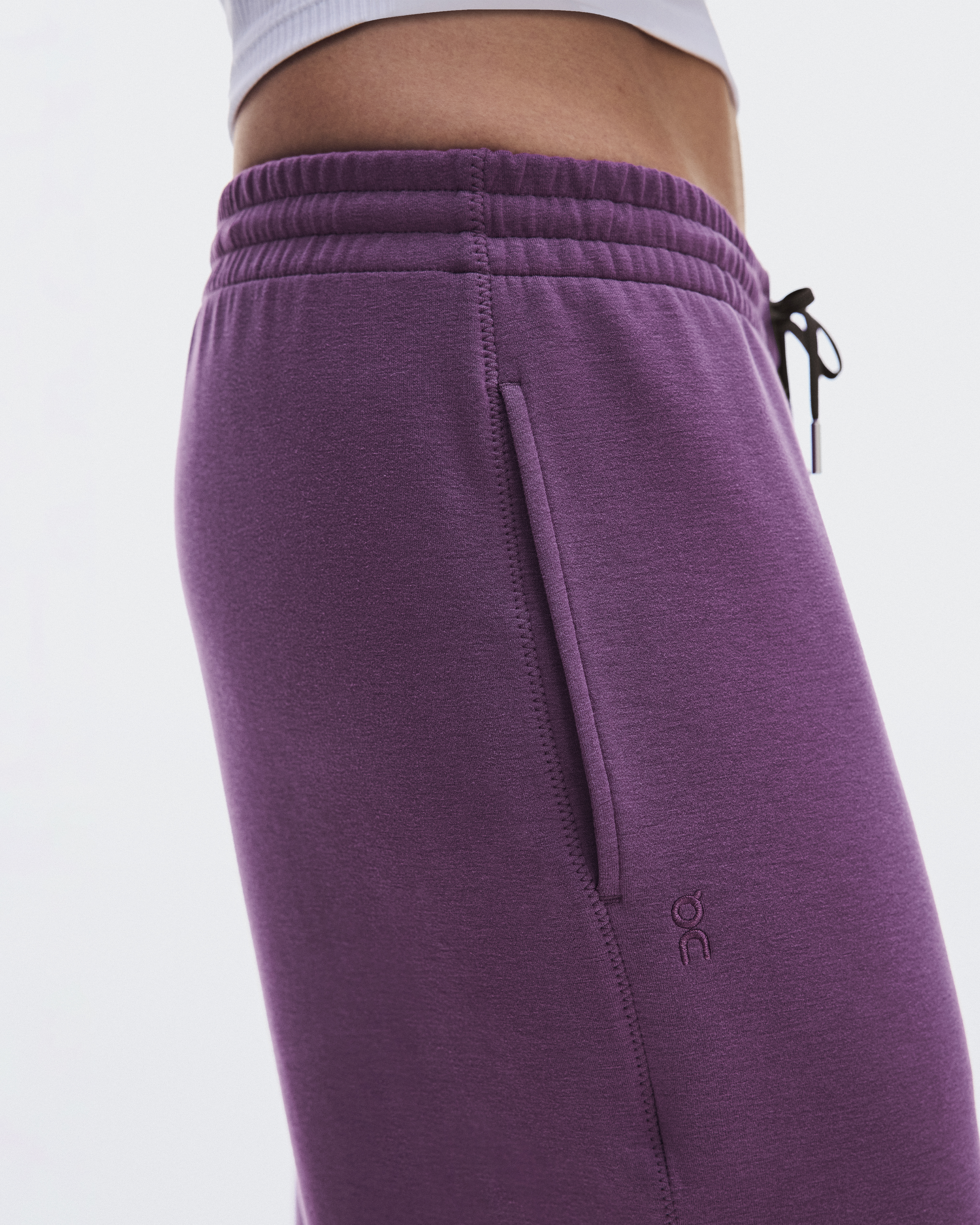 Studio Pants Wide - Cassis