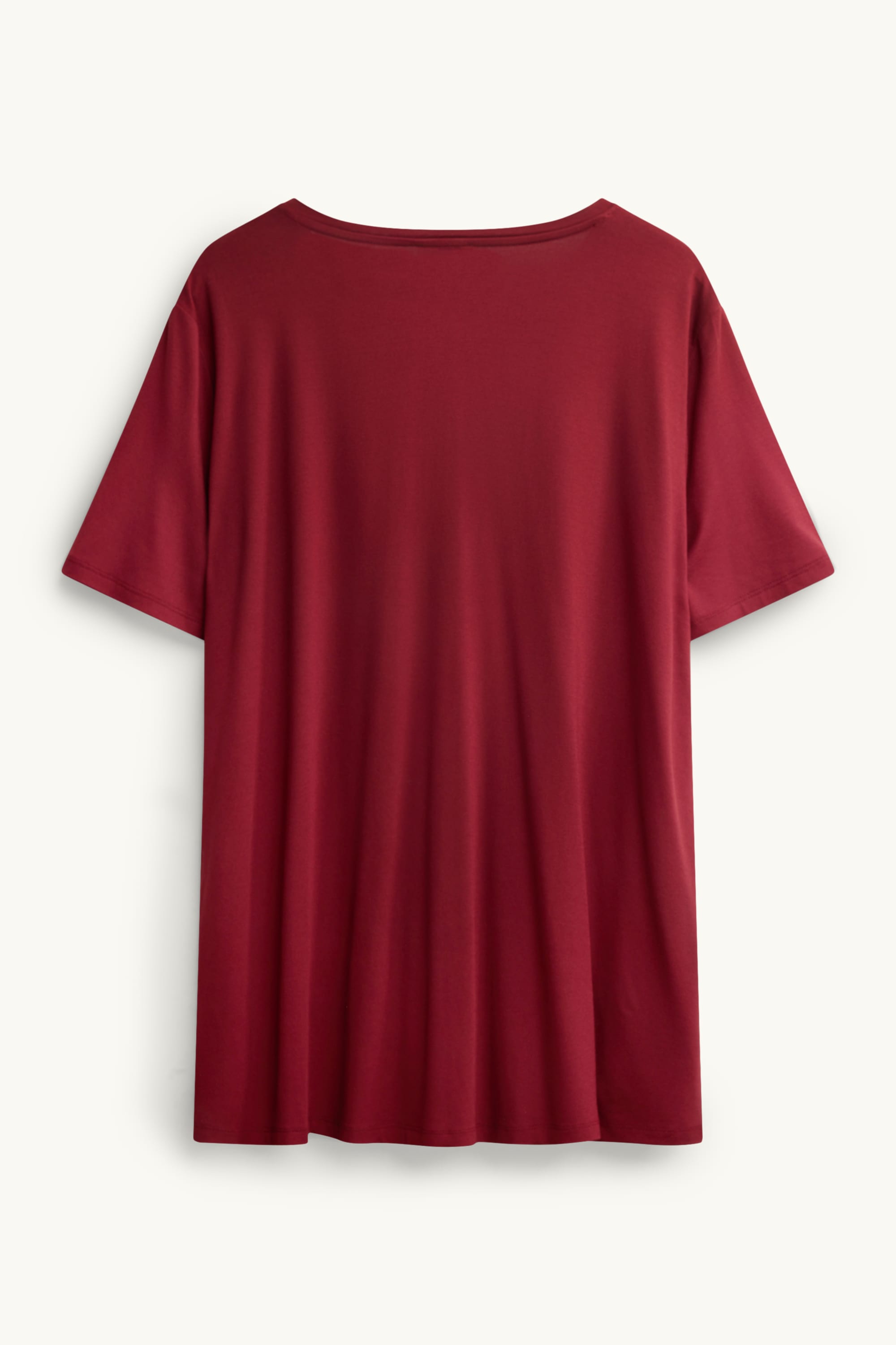 T-shirt - relaxed fit bordeaux