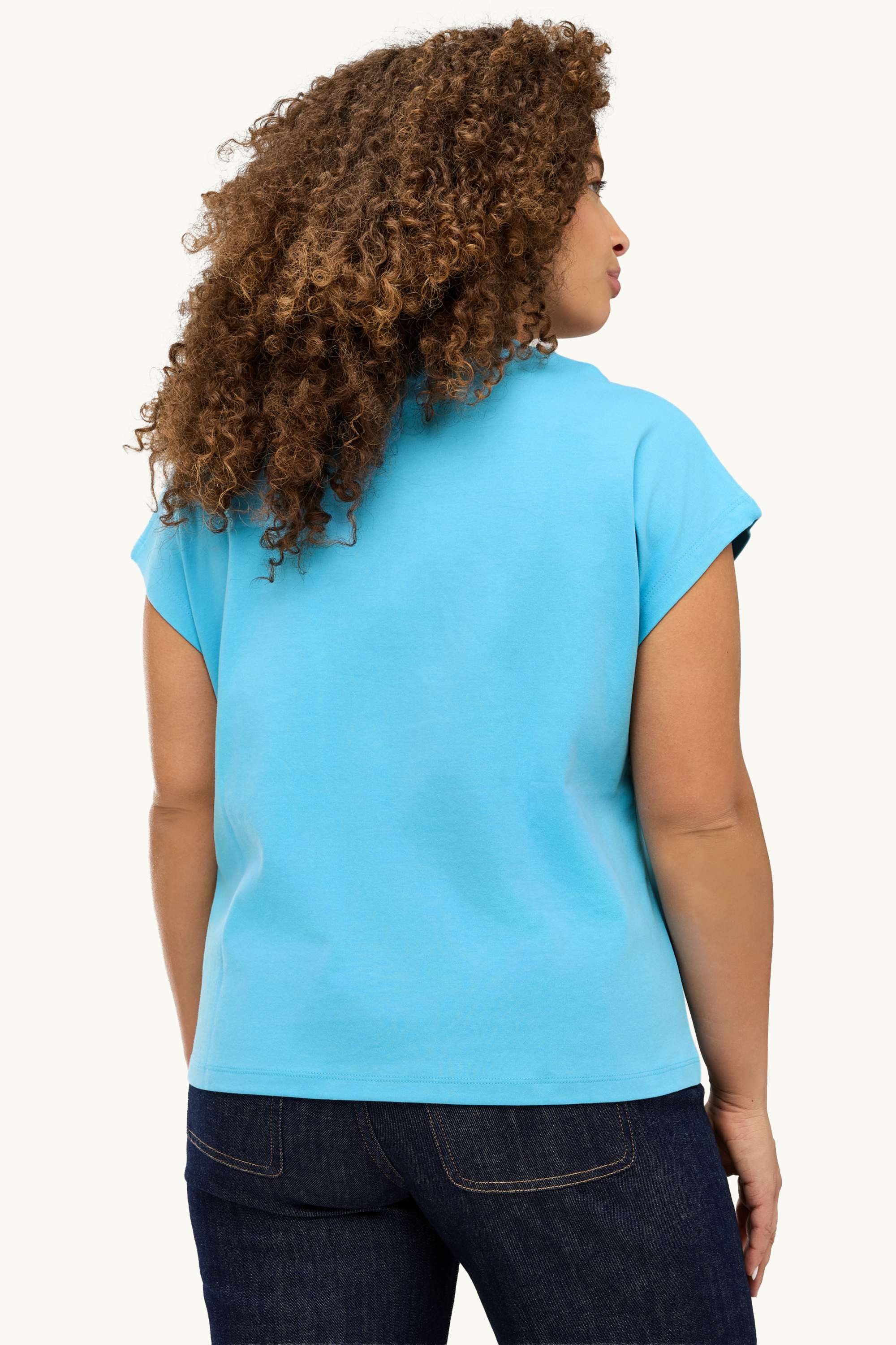 T-shirt - regular fit light blue