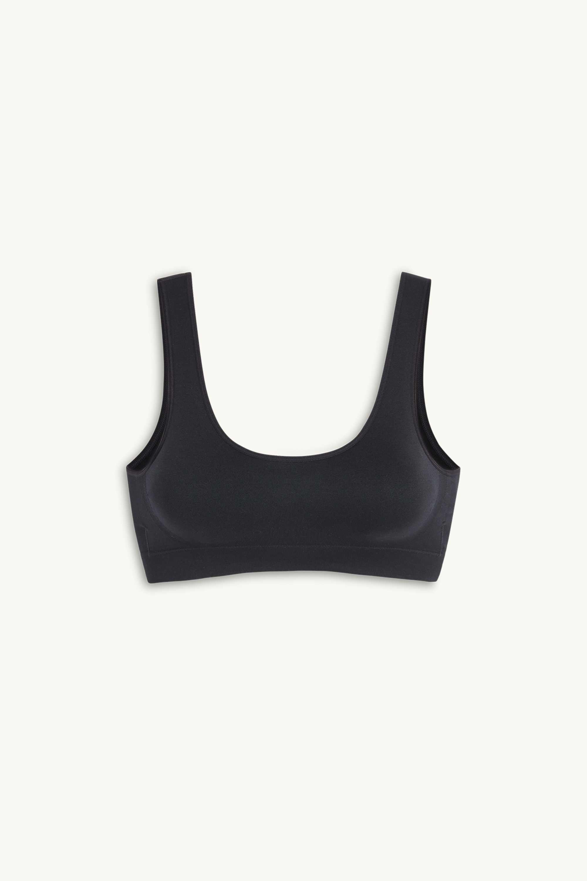 Bralette - padded - seamless black
