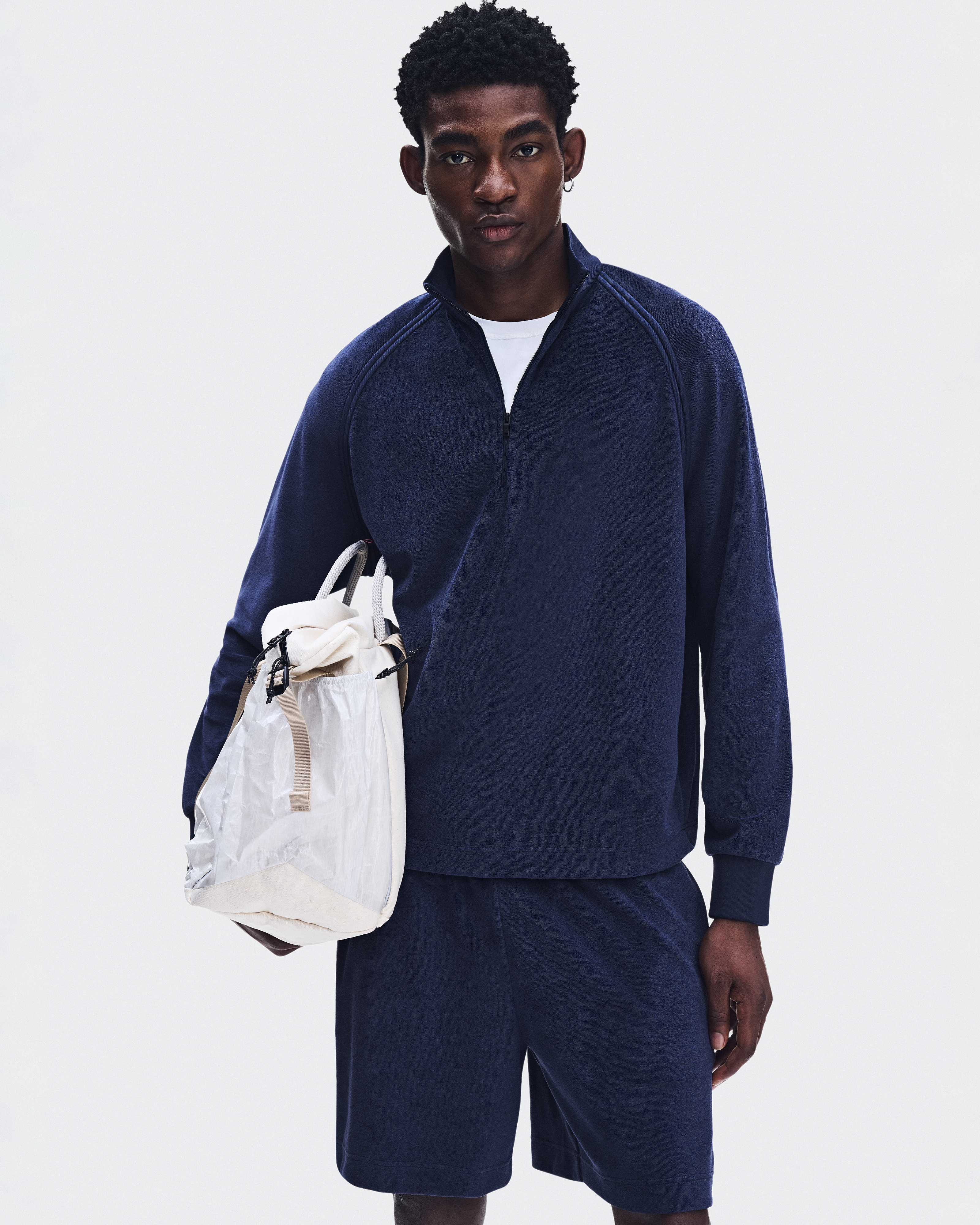 Courtside Pullover Terry - Inkwell