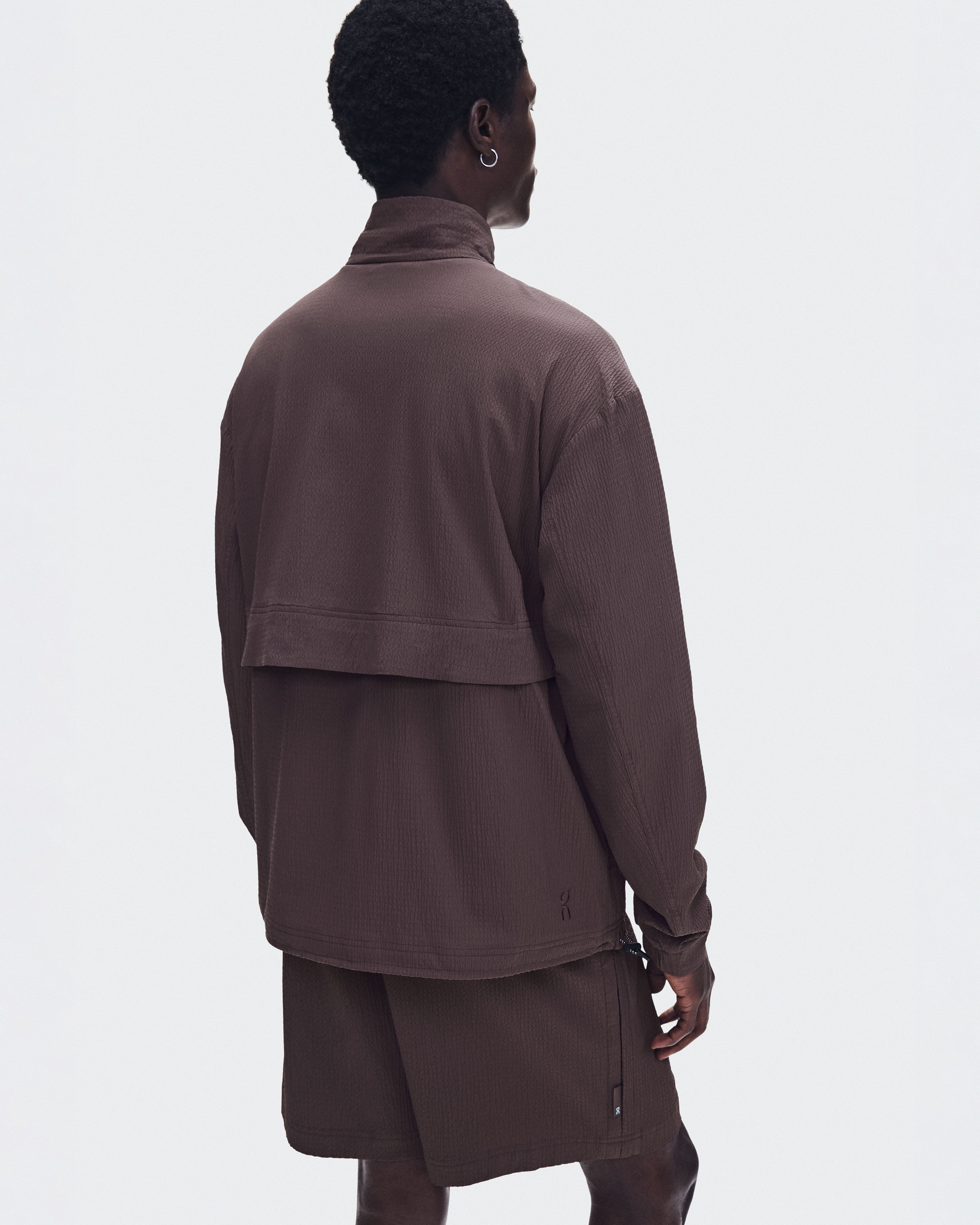 Courtside 1/2 Zip Eaze - Mulberry