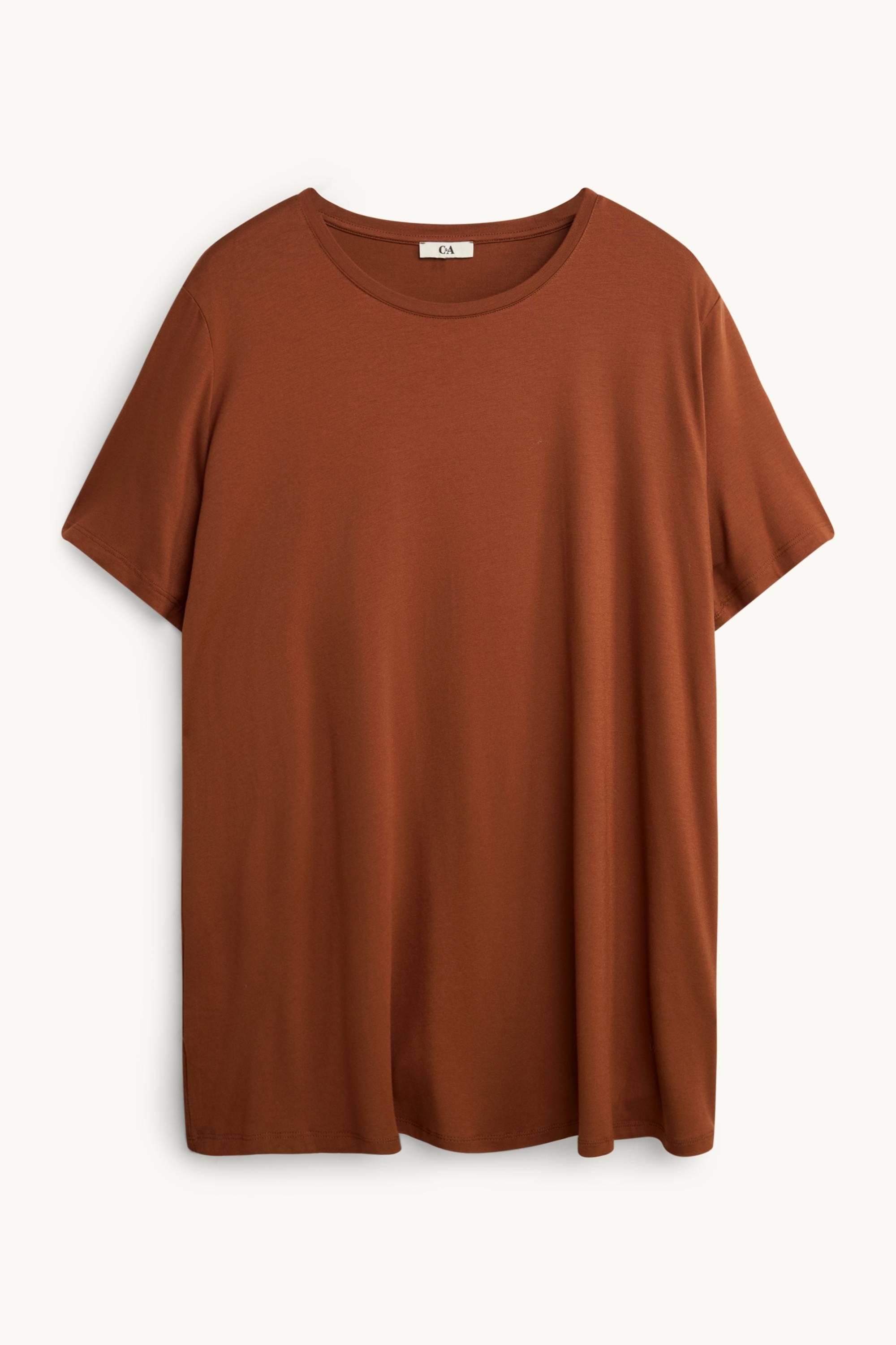 T-shirt - relaxed fit brown