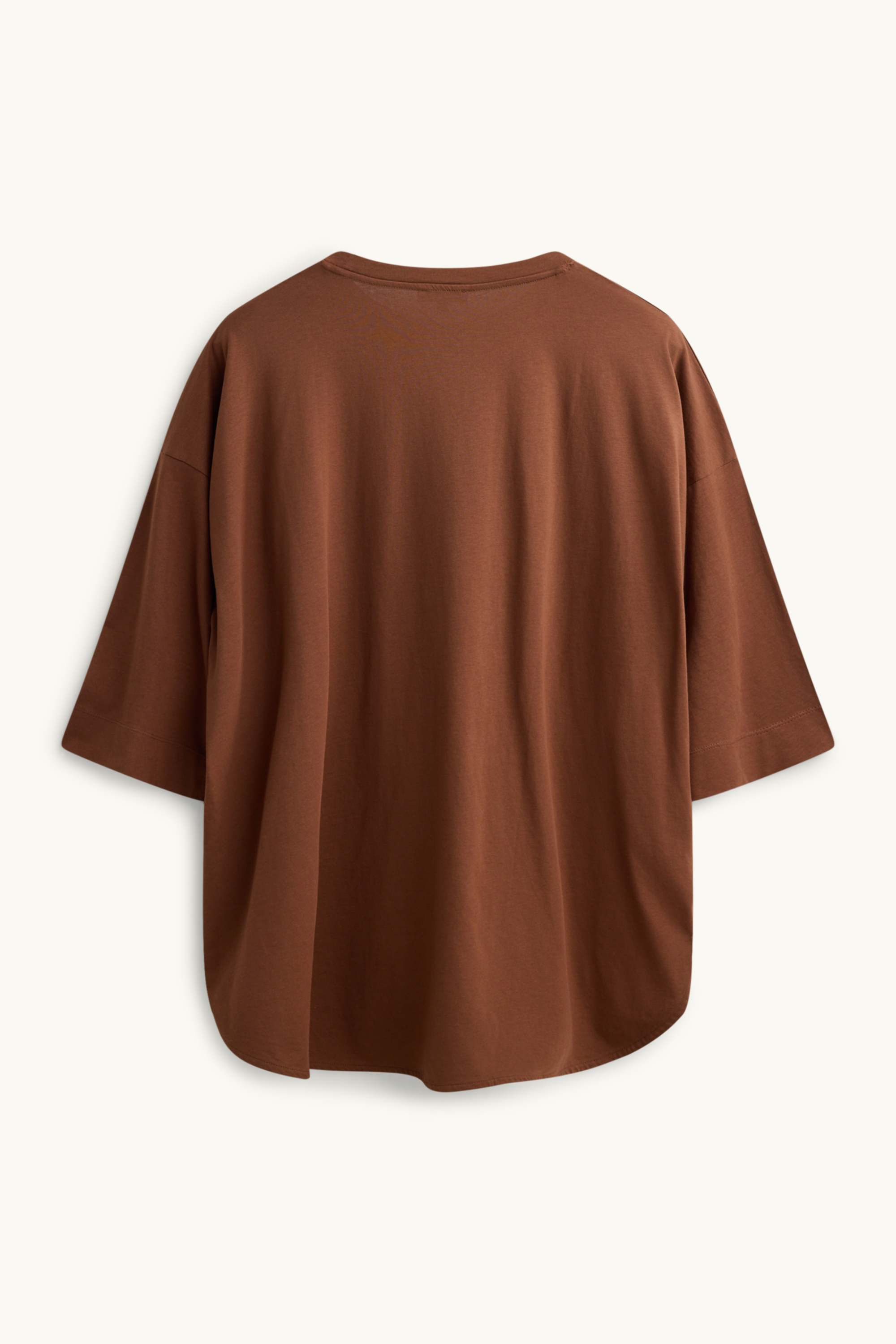 T-shirt - relaxed fit brown