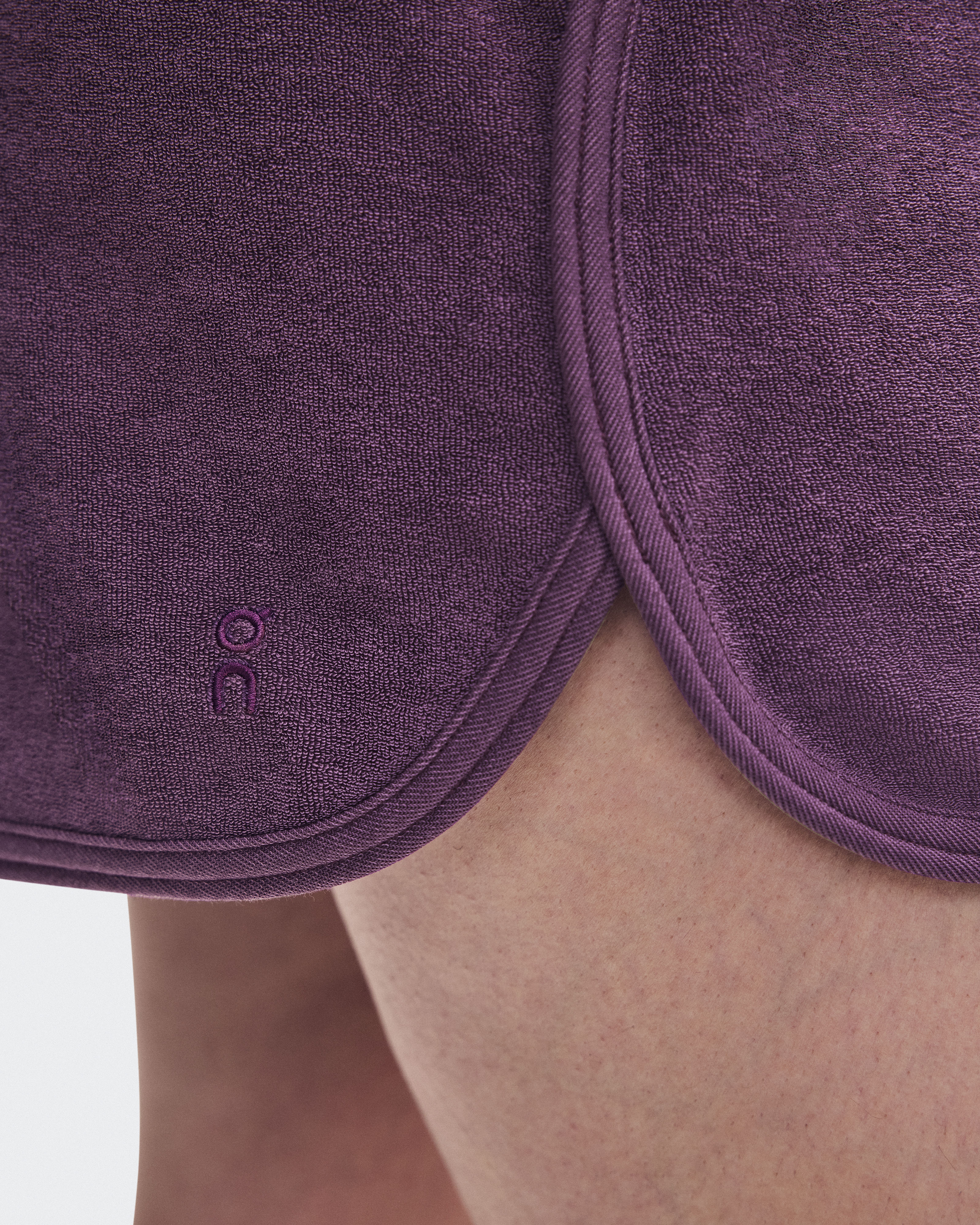 Courtside Shorts Terry - Cassis