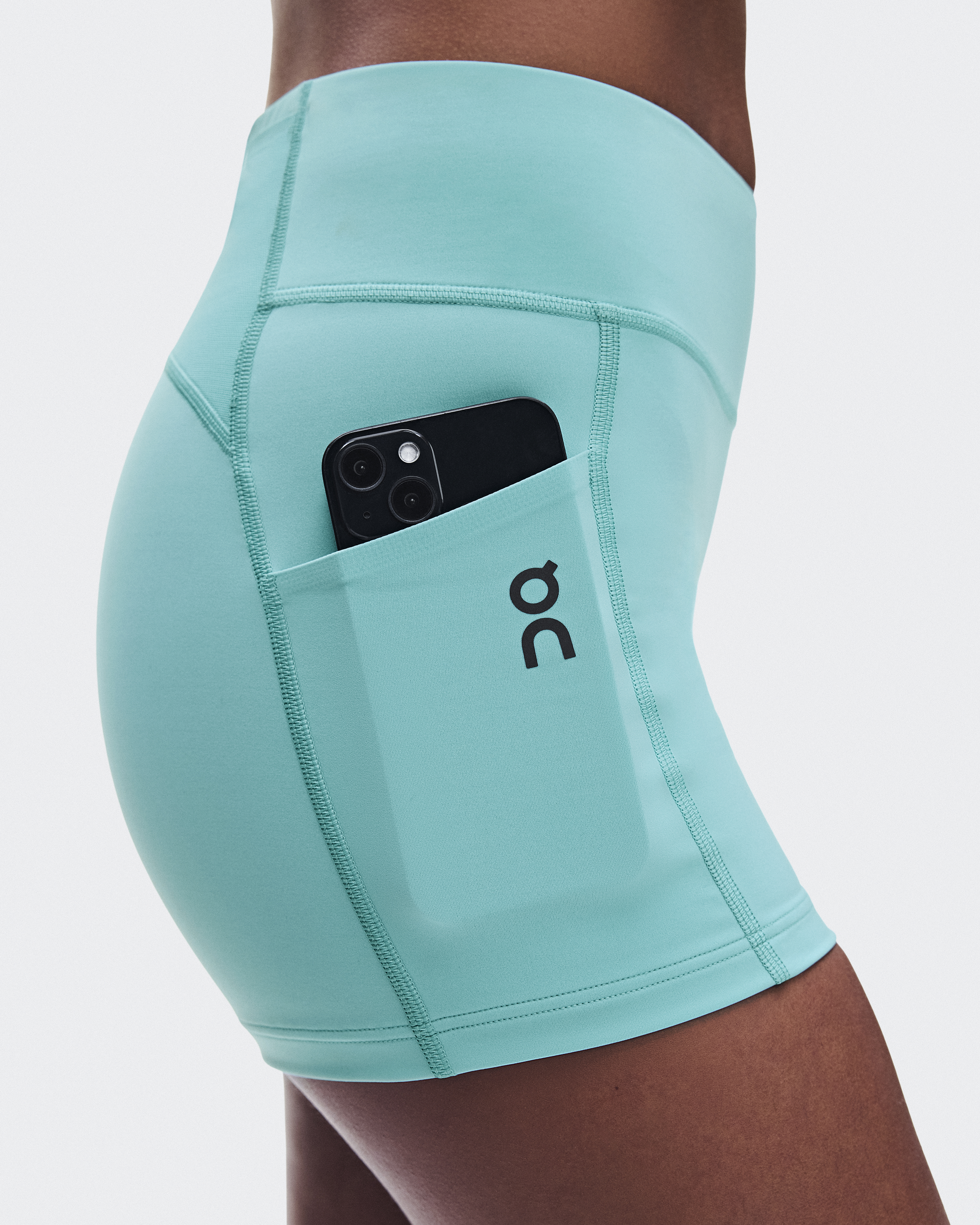 3" Performance Tights - Aquamarine