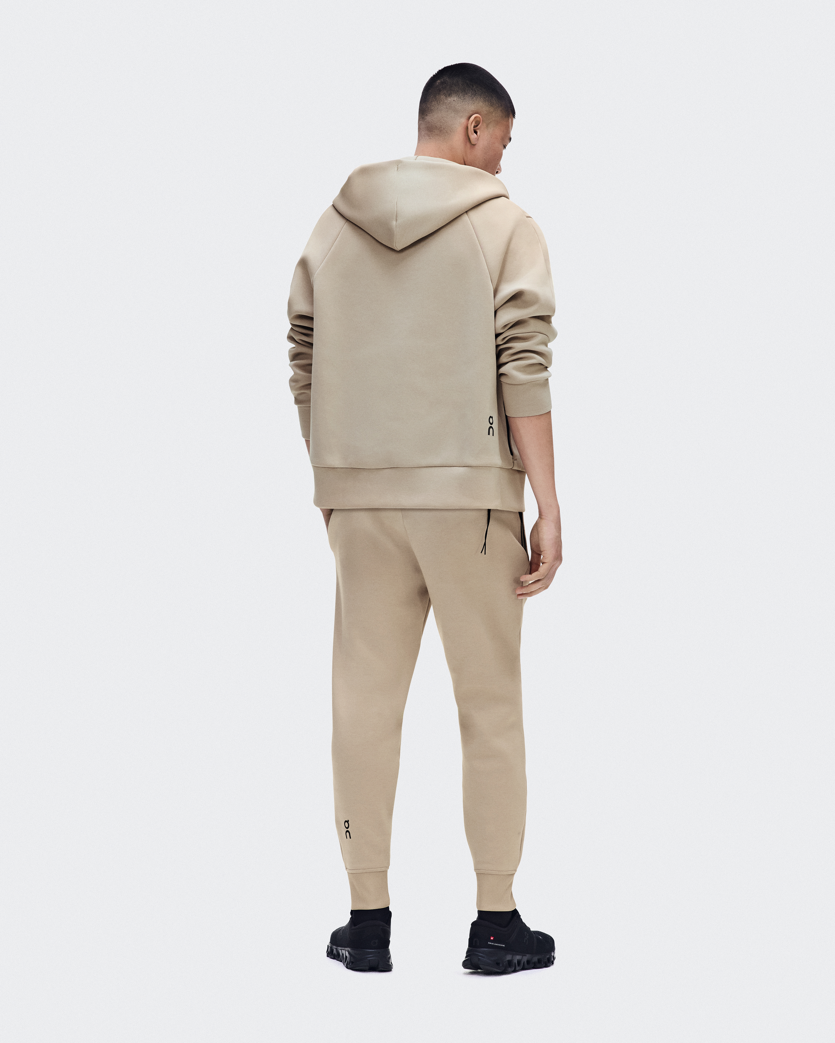 Focus Tech Zip Hoodie - Desert